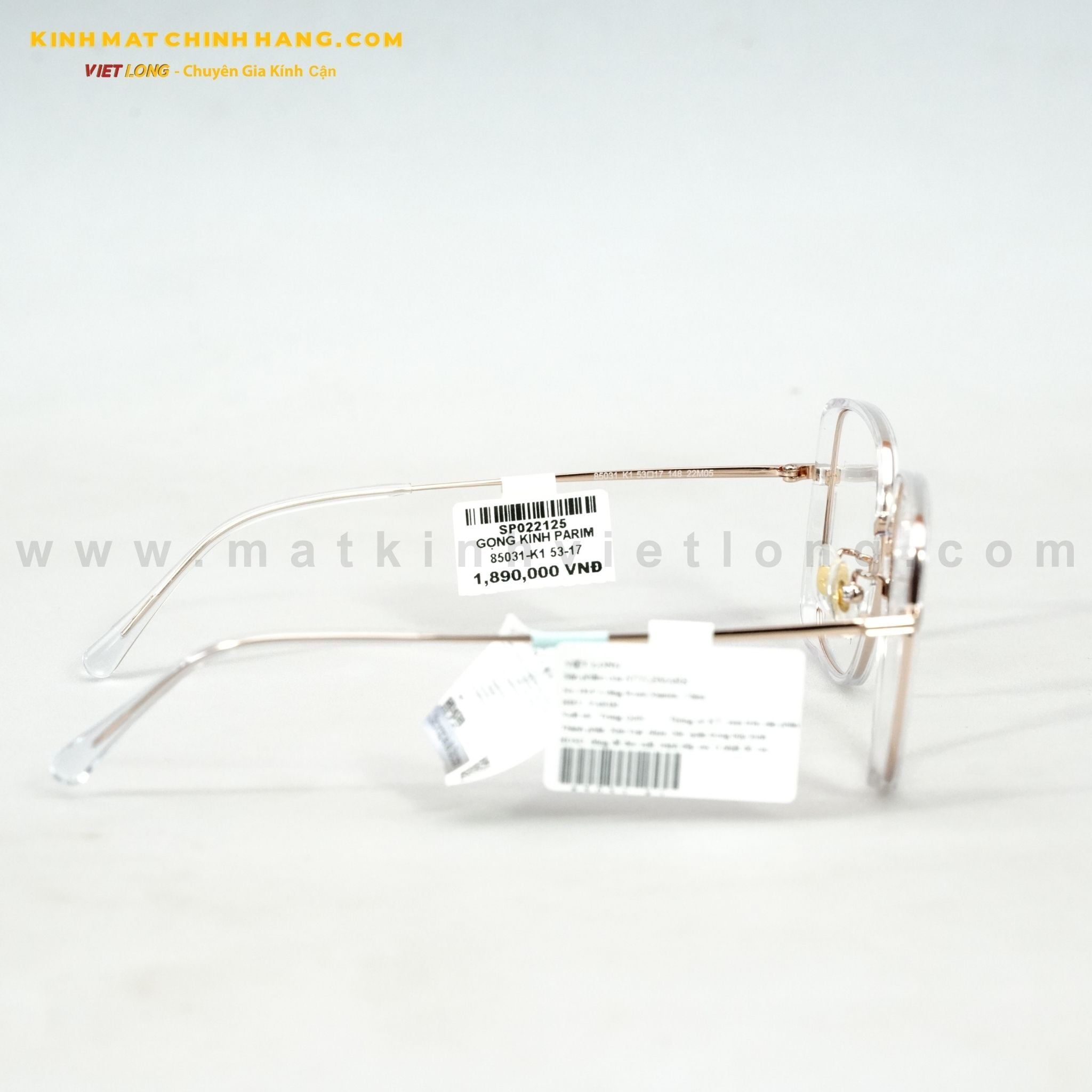  GỌNG KÍNH PARIM 85031-K1 53-17 