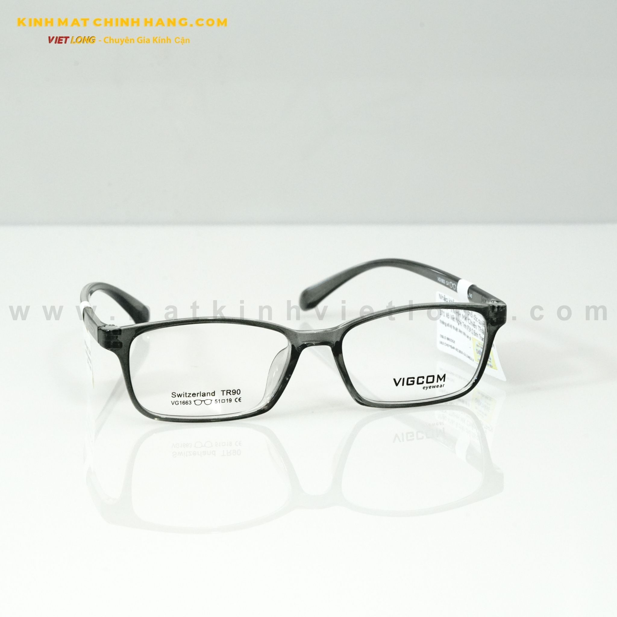  GỌNG KÍNH VIGCOM VG1663-C4 51-19 