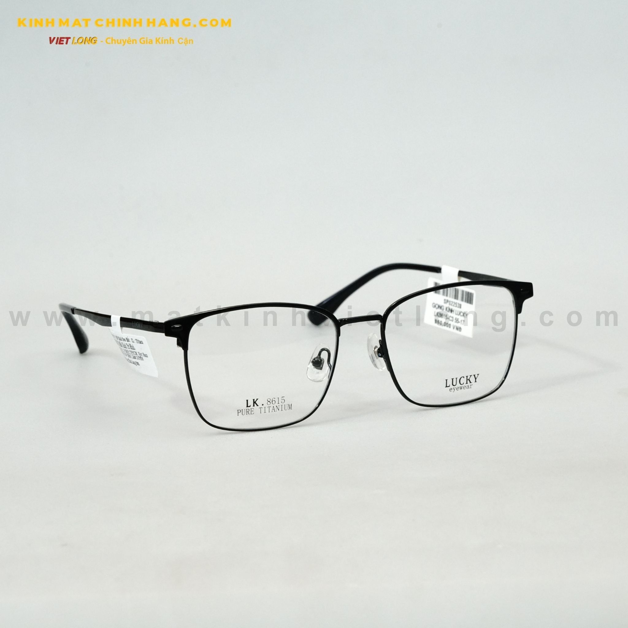  GỌNG KÍNH LUCKY LK8615-C3 55-17 