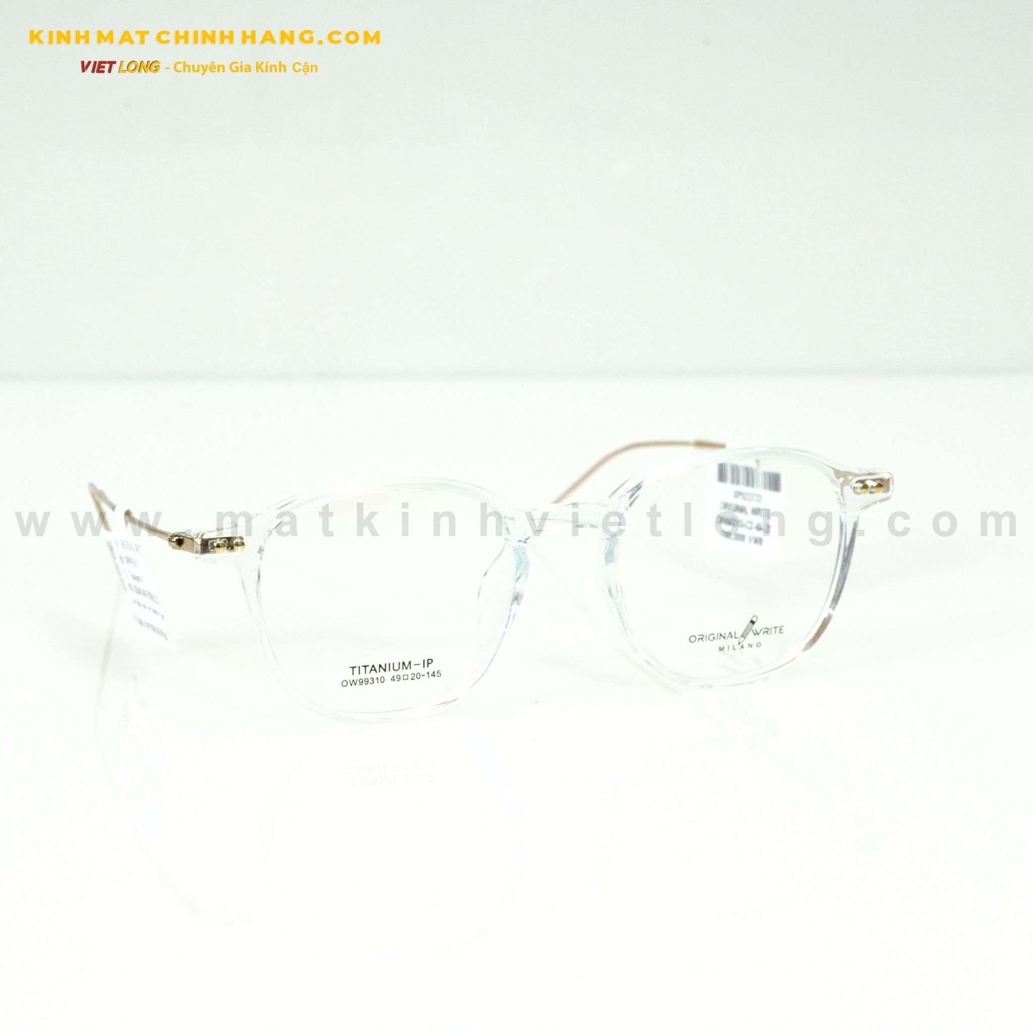  GỌNG KÍNH ORIGINAL WRITE OW99310-C3 49-20 