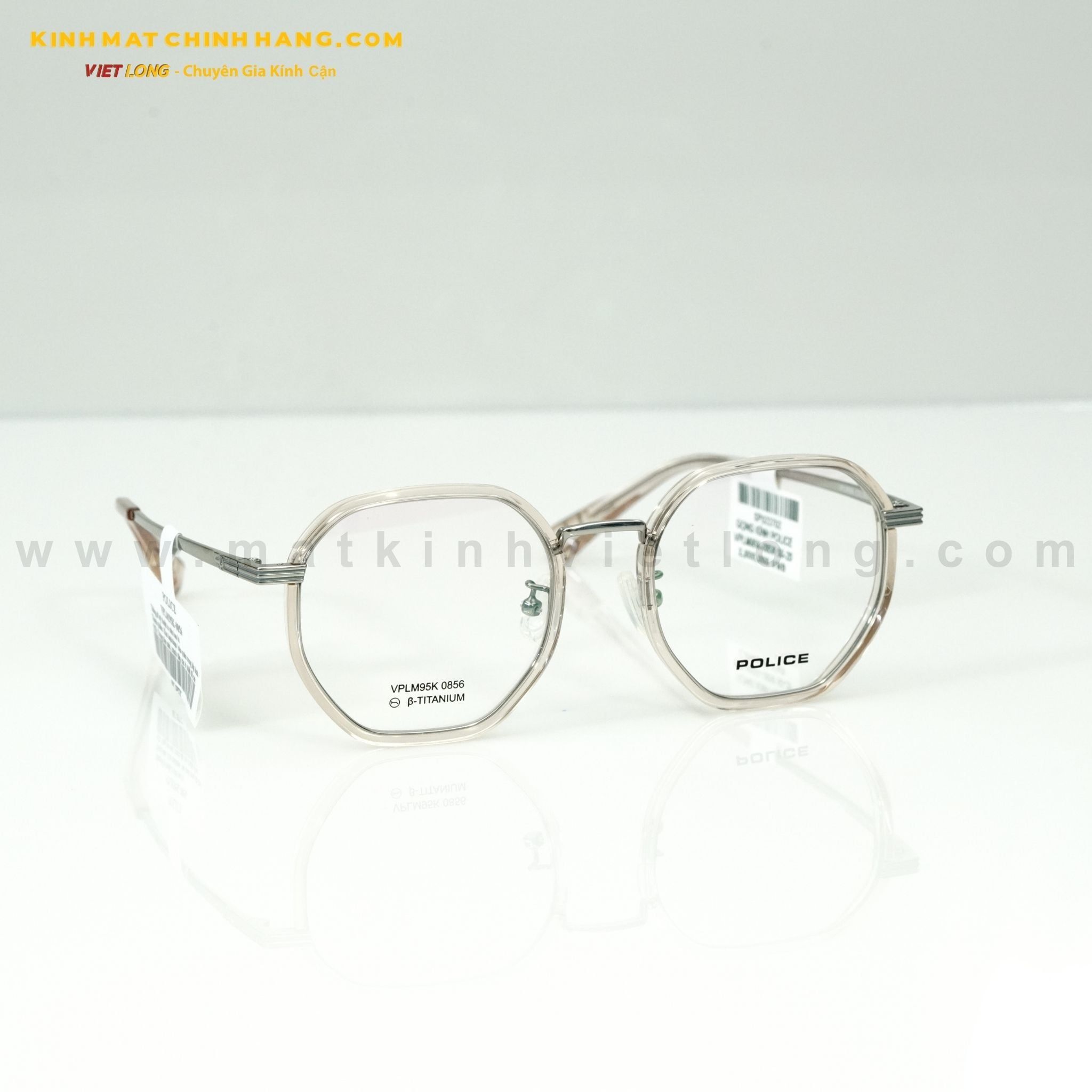  GỌNG KÍNH POLICE VPLM95K-0856 50-20 