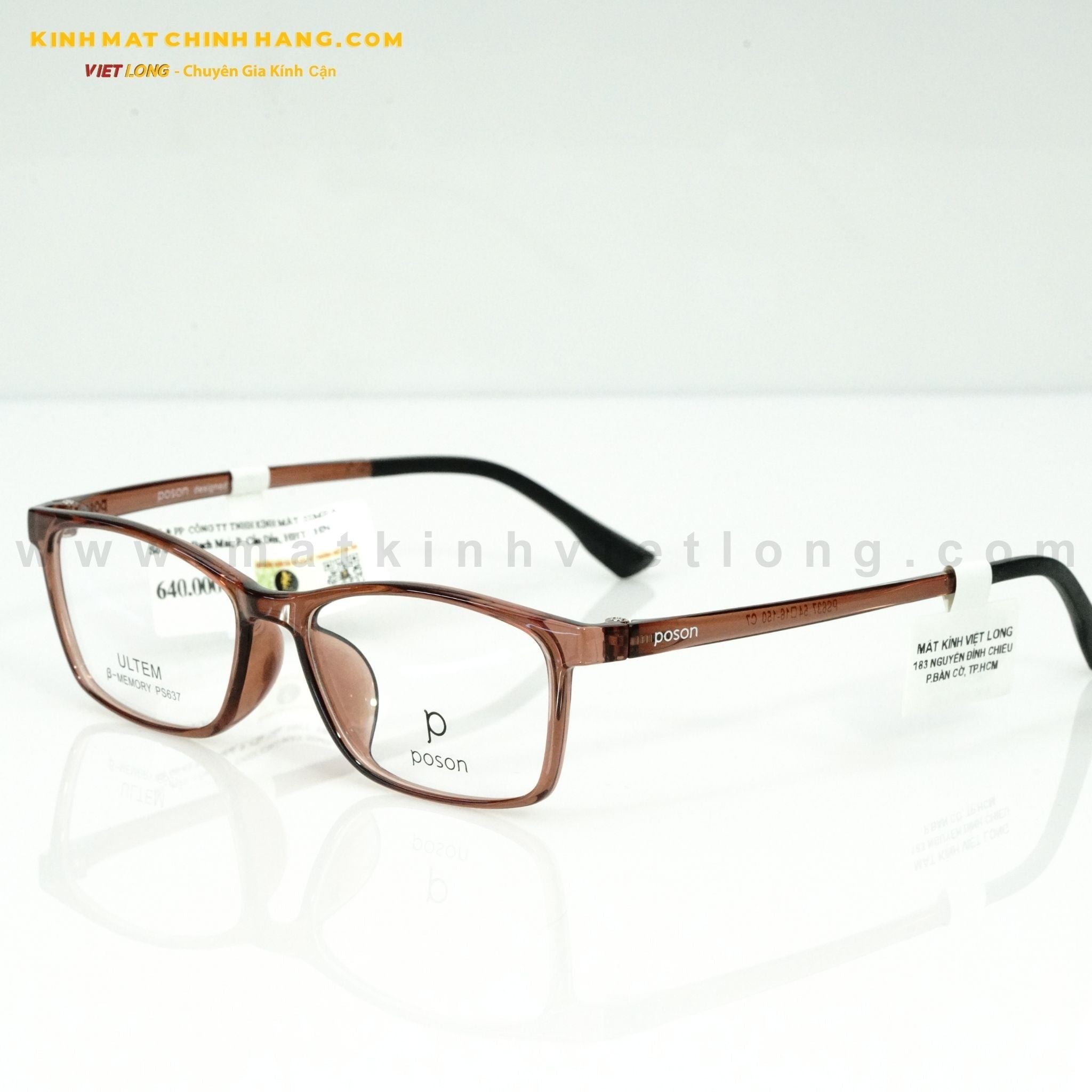  GỌNG KÍNH POSON PS637-C7 54-16 