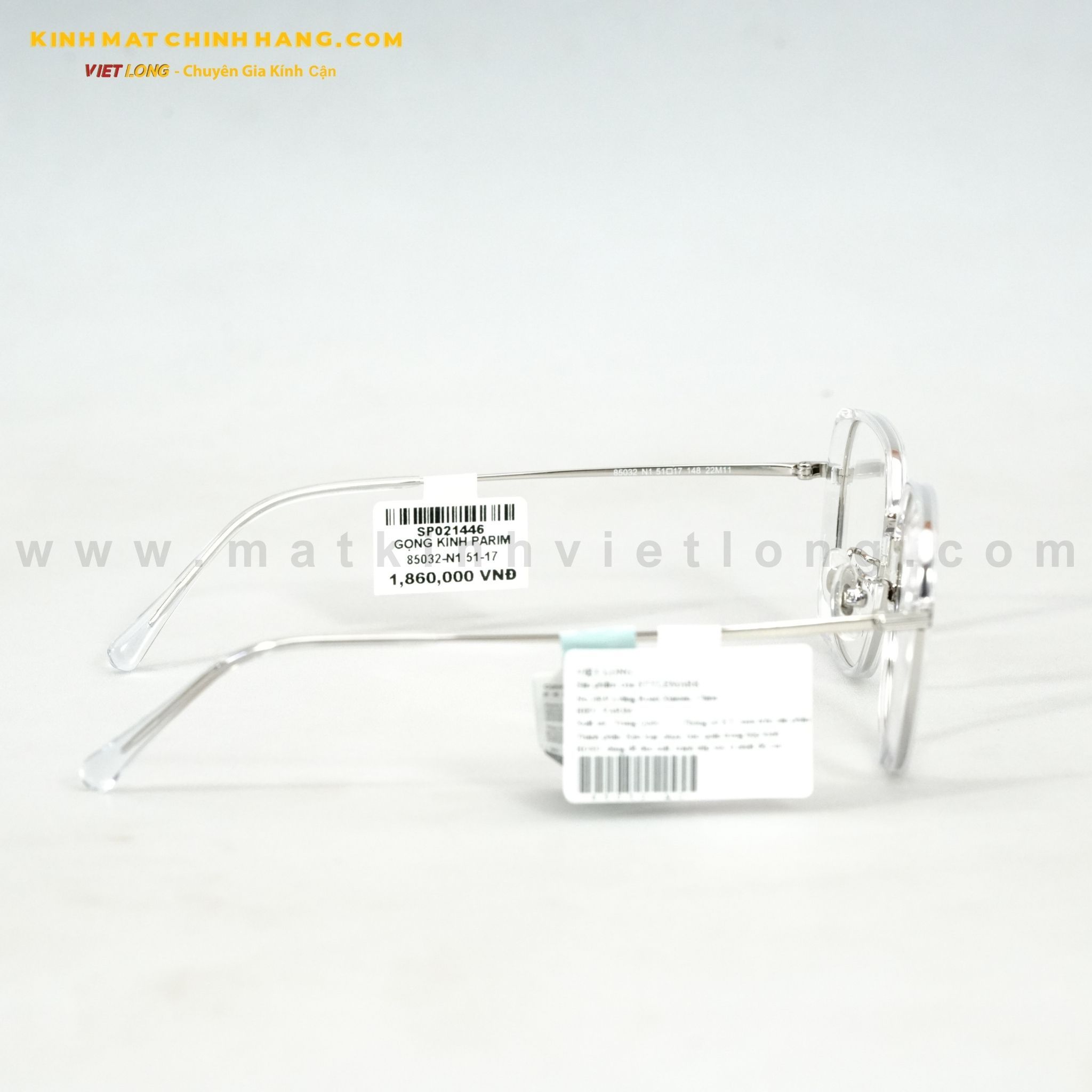  GỌNG KÍNH PARIM 85032-N1 51-17 