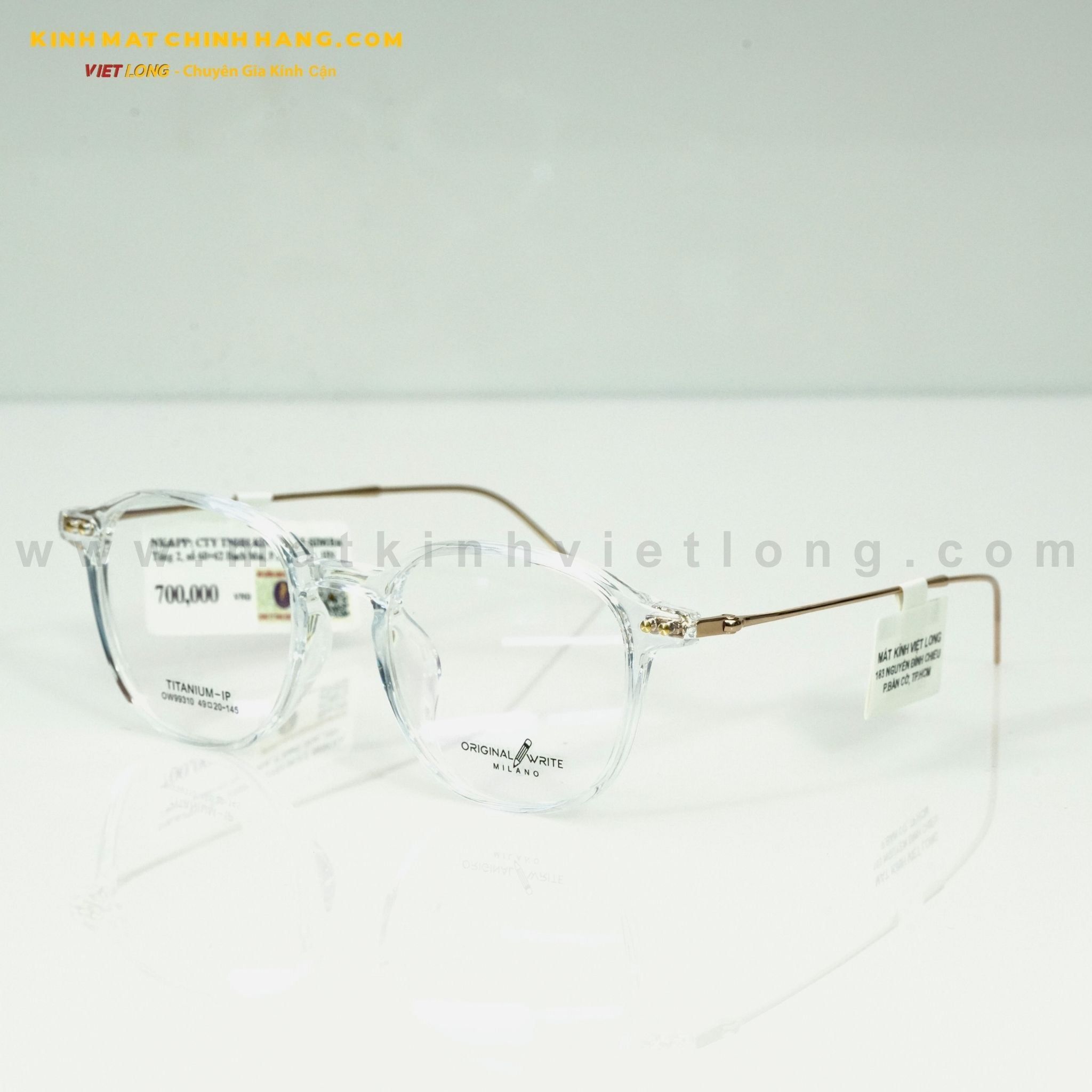  GỌNG KÍNH ORIGINAL WRITE OW99310-C3 49-20 
