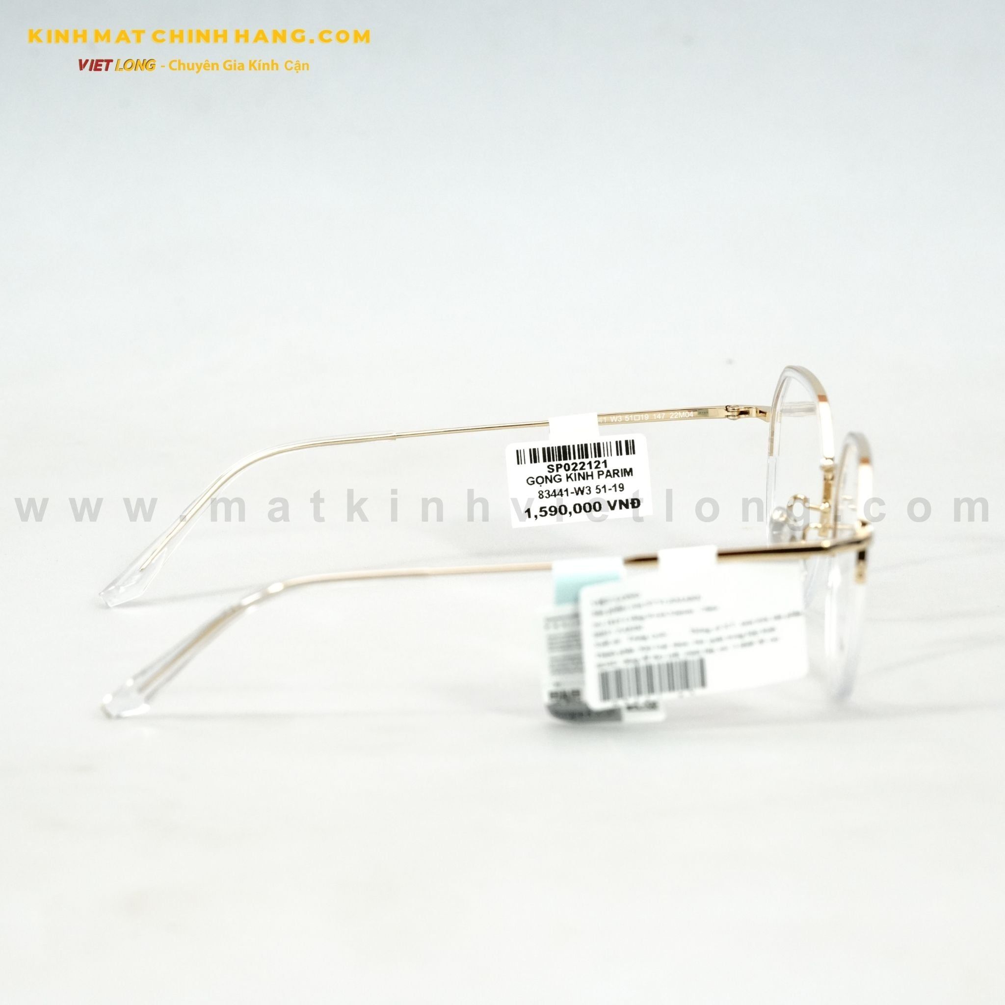  GỌNG KÍNH PARIM 83441-W3 51-19 