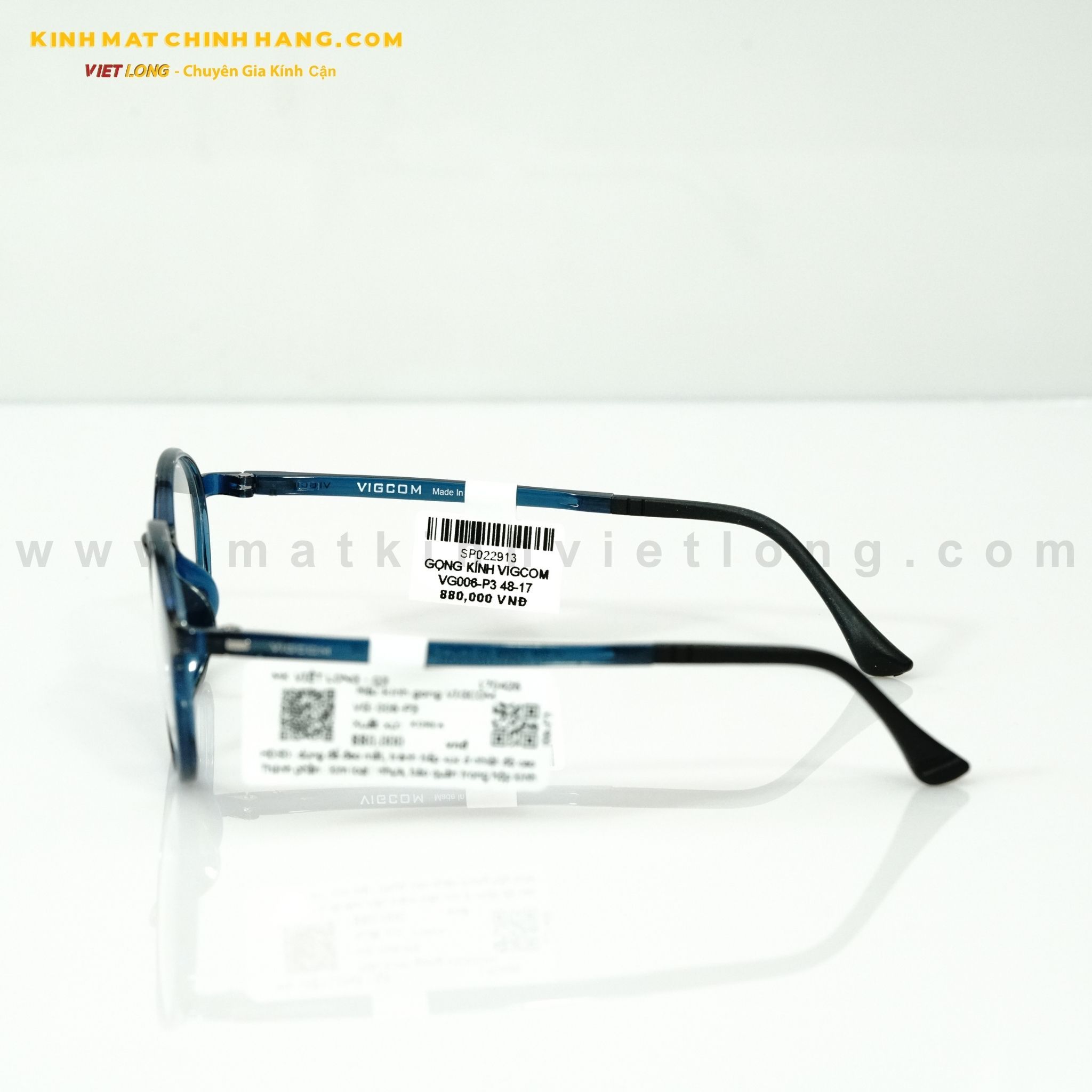 GỌNG KÍNH VIGCOM VG006-P3 48-17 