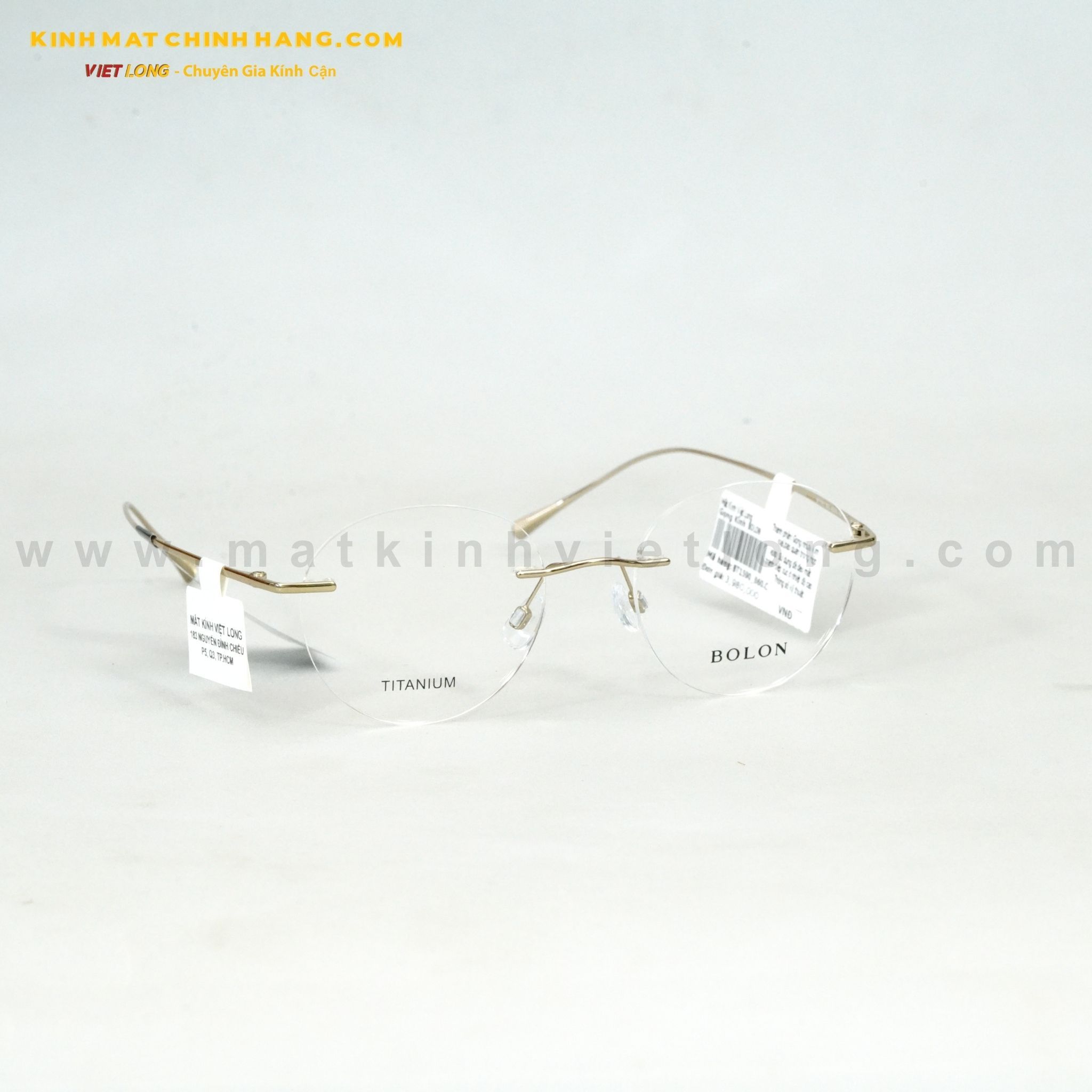  GỌNG KÍNH BOLON BT1590 - B60 49-19 