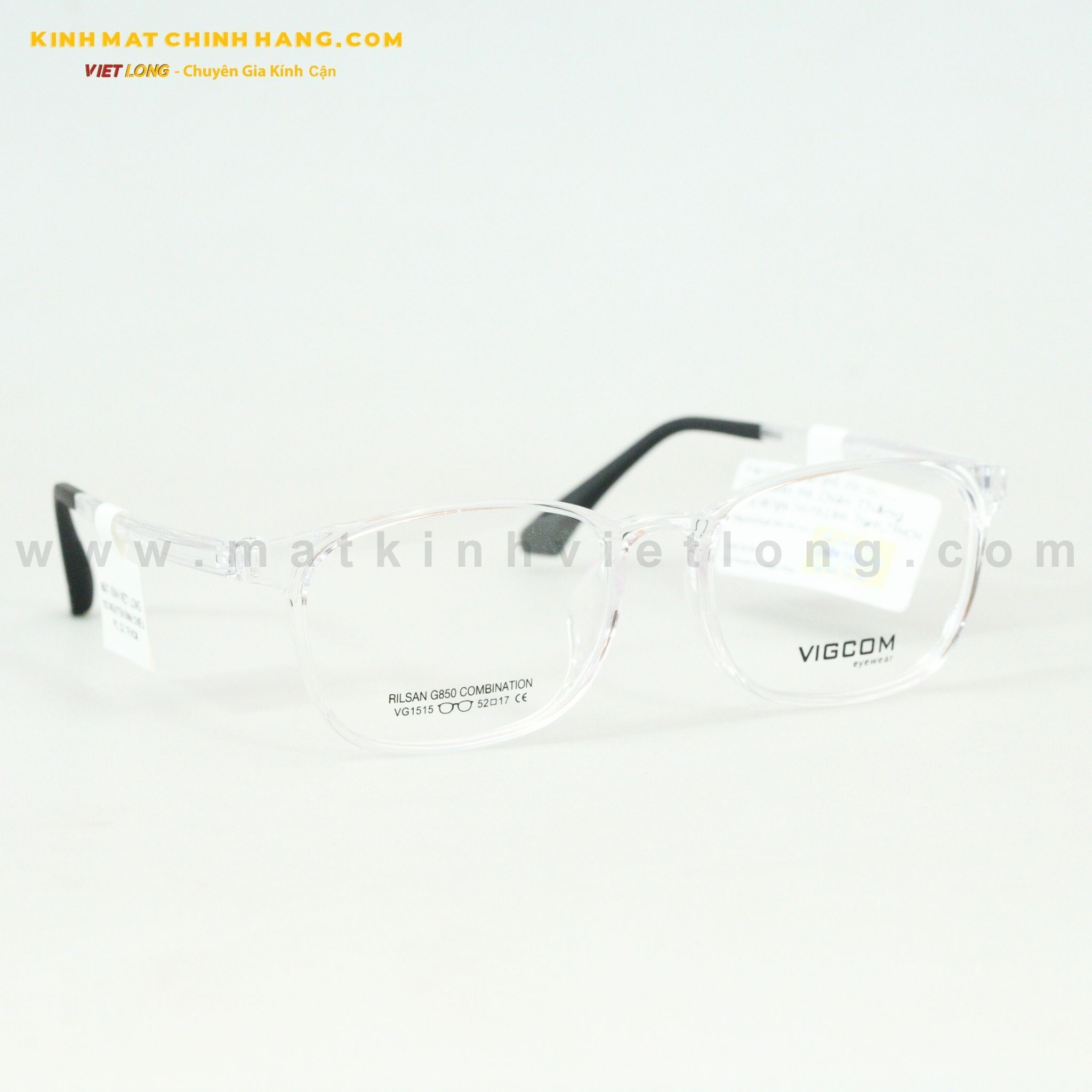  GỌNG KÍNH VIGCOM VG1515-R7 52-17 