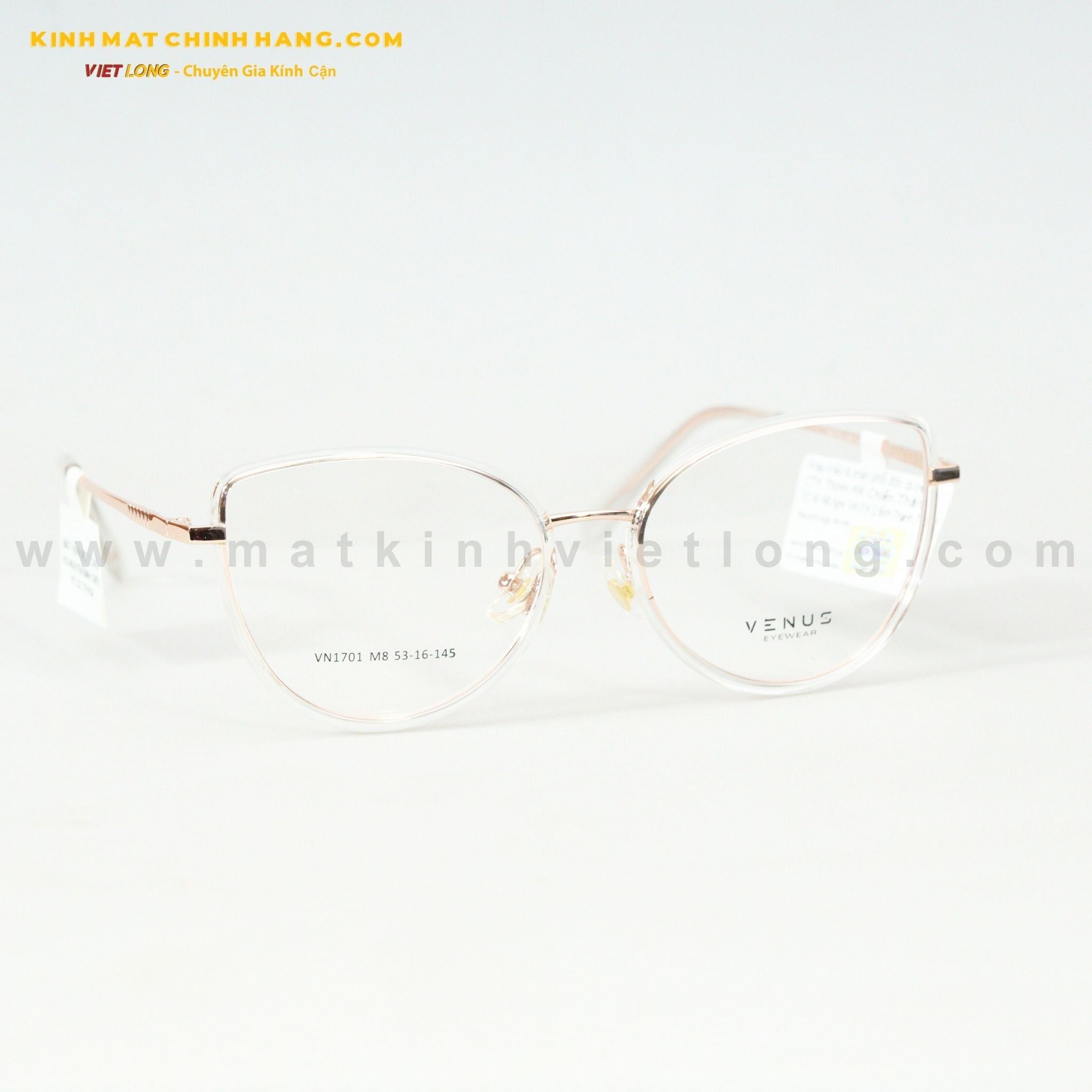  GỌNG KÍNH VENUS VN1701-M8 53-16 