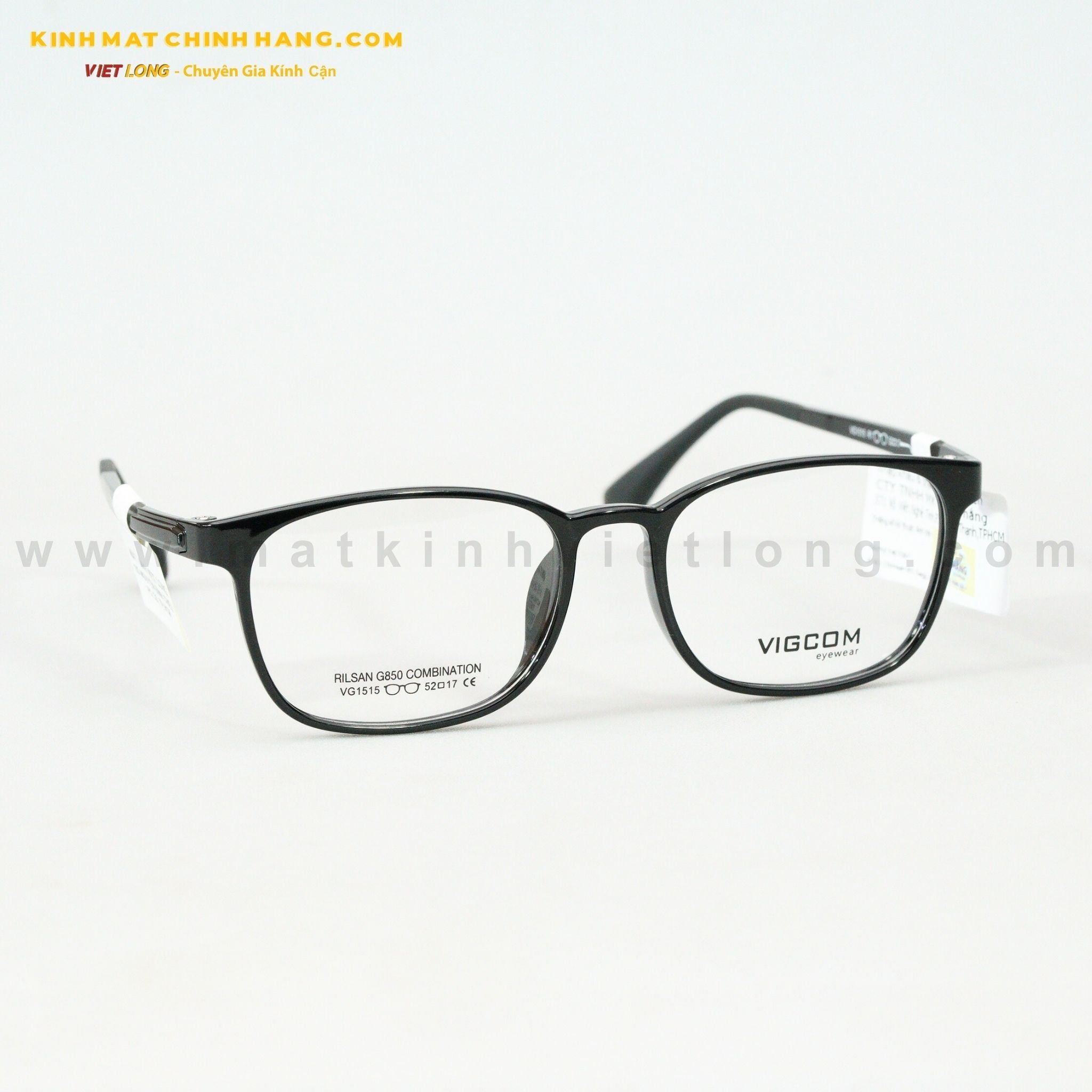  GỌNG KÍNH VIGCOM VG1515-R1 52-17 