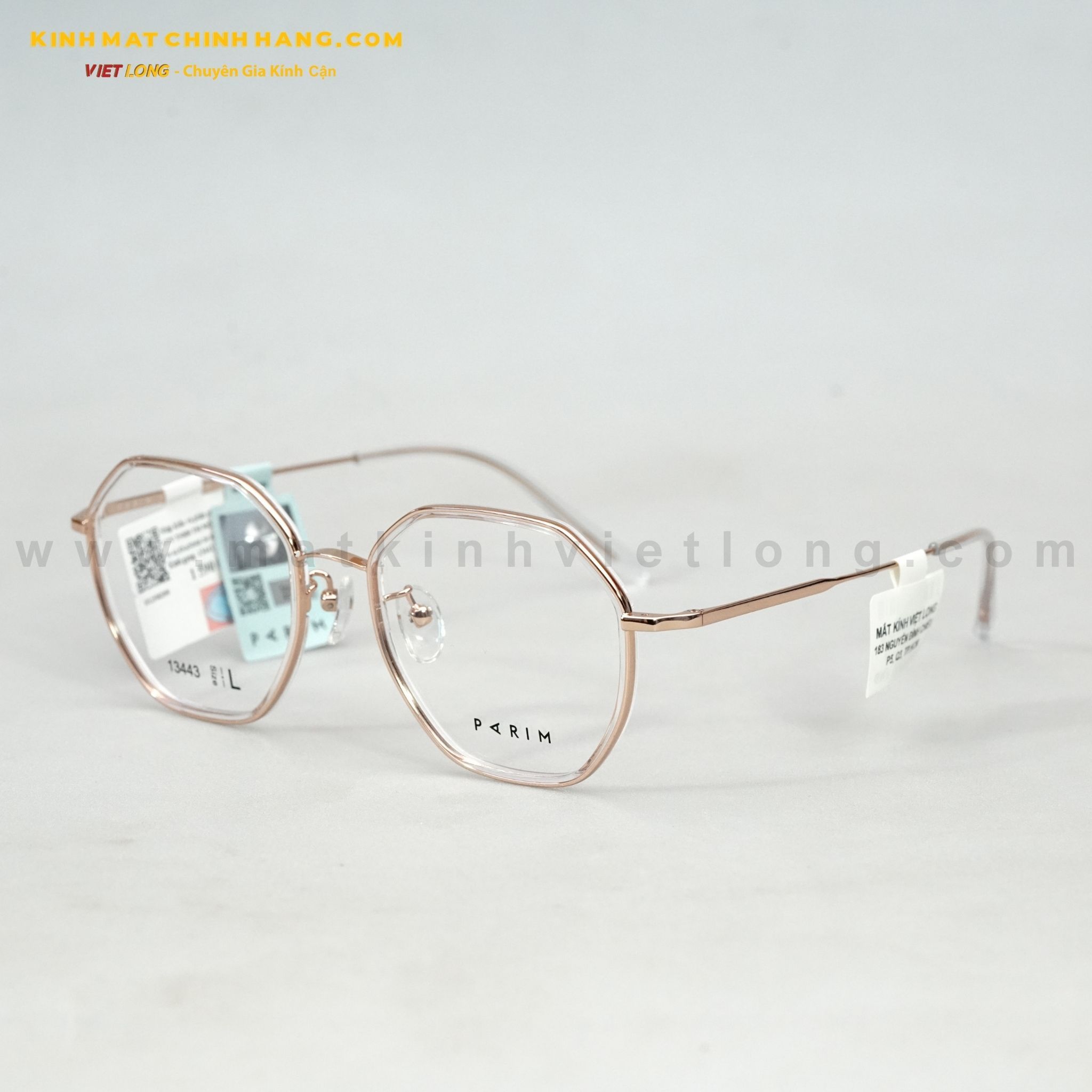  GỌNG KÍNH PARIM 13443-W1 52-18 