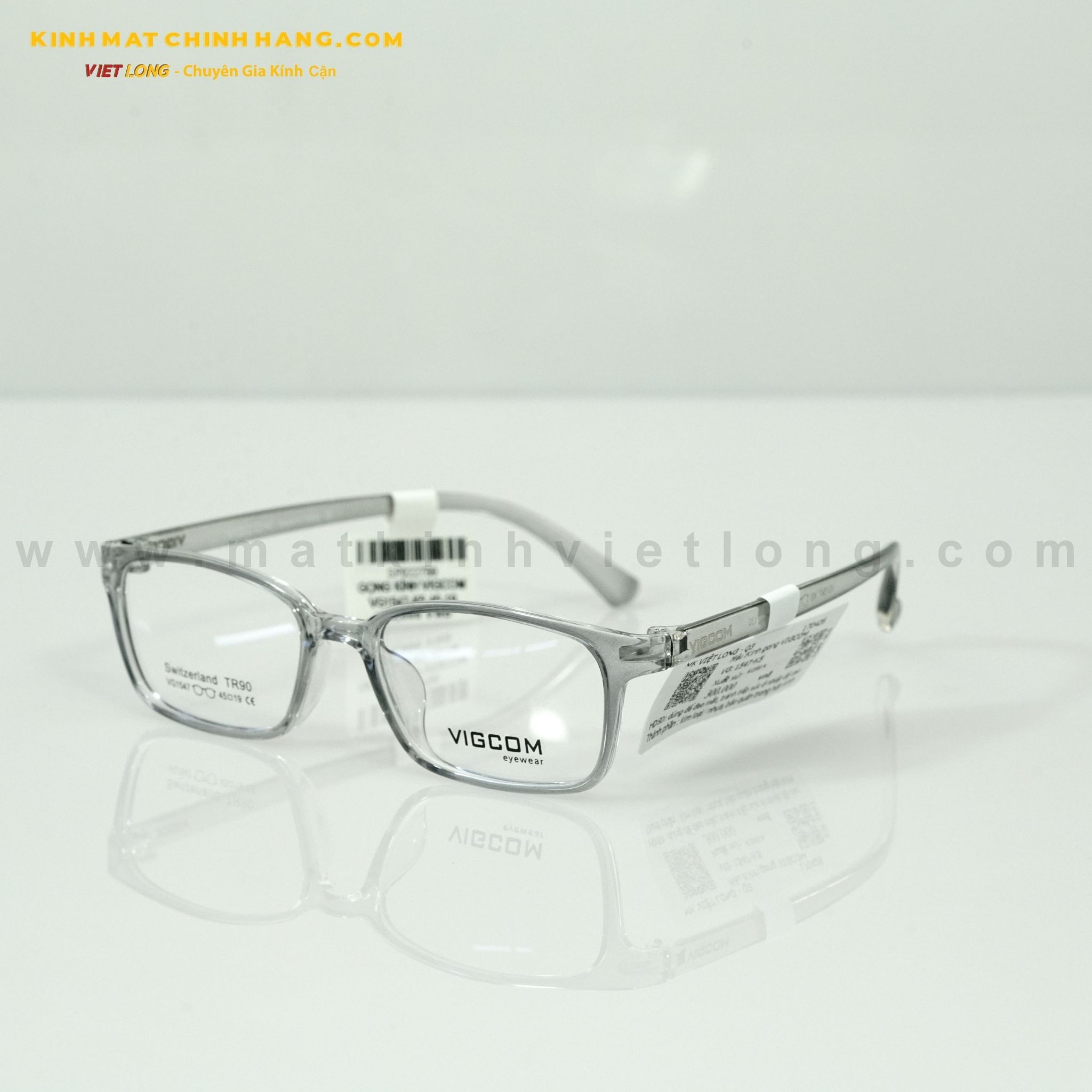  GỌNG KÍNH VIGCOM VG1547-K5 45-19 