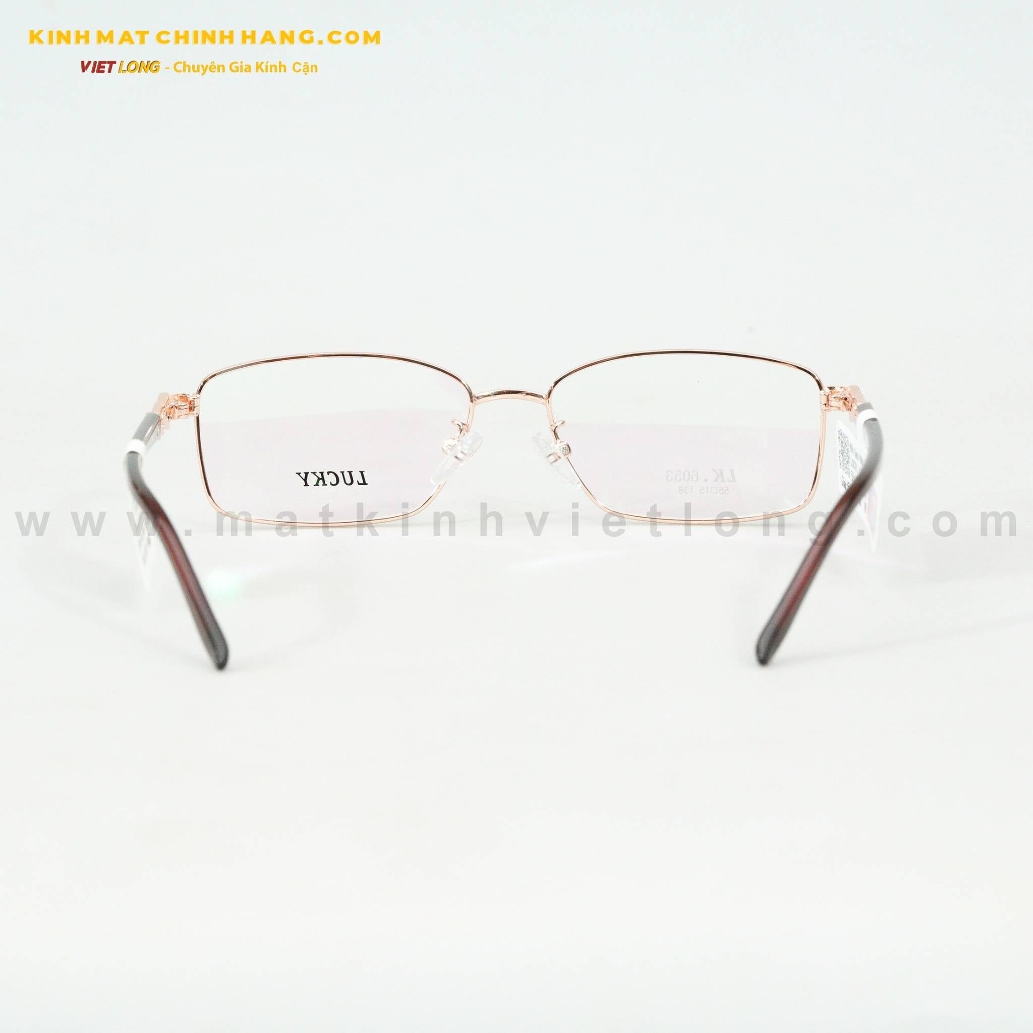  GỌNG KÍNH LUCKY LK6062-BKA 54-16 