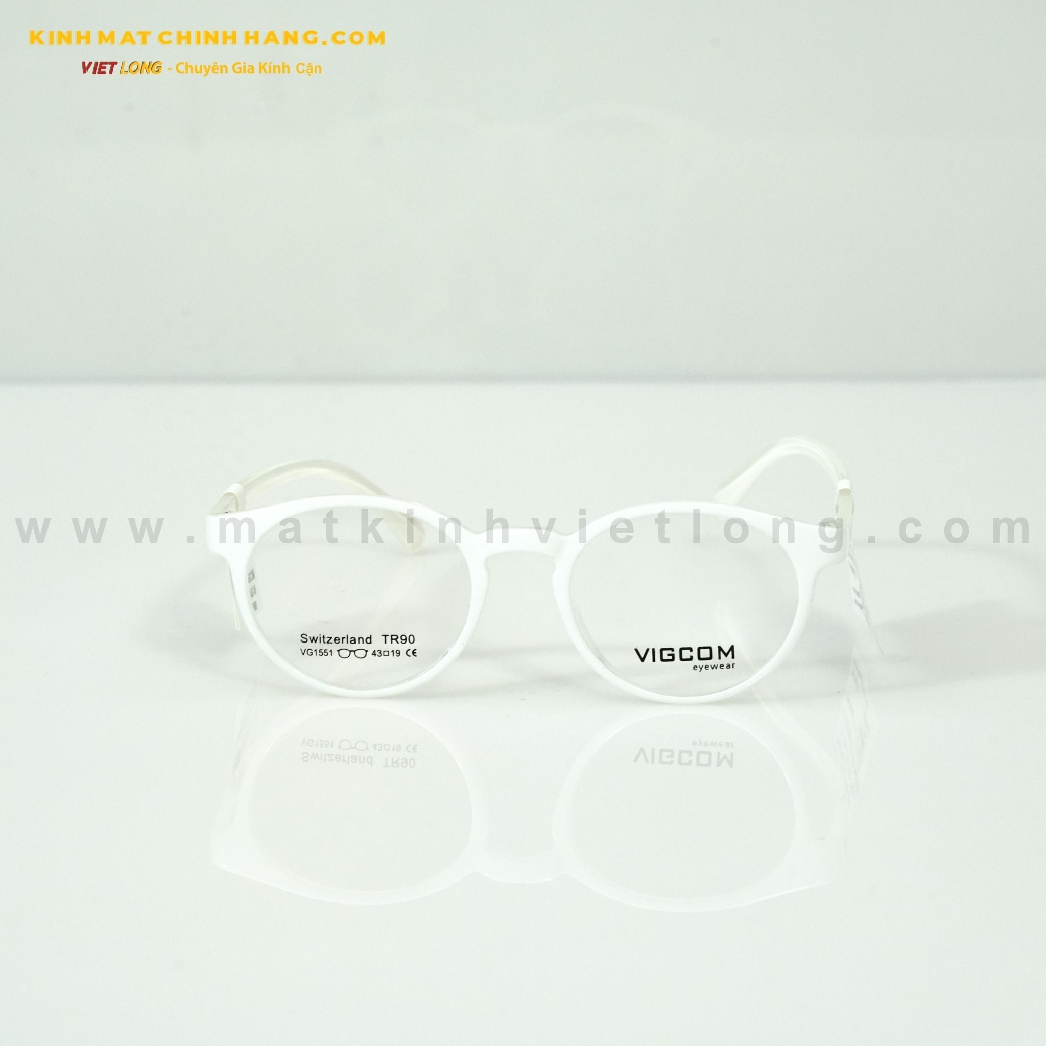  GỌNG KÍNH VIGCOM VG1551-K10 43-19 
