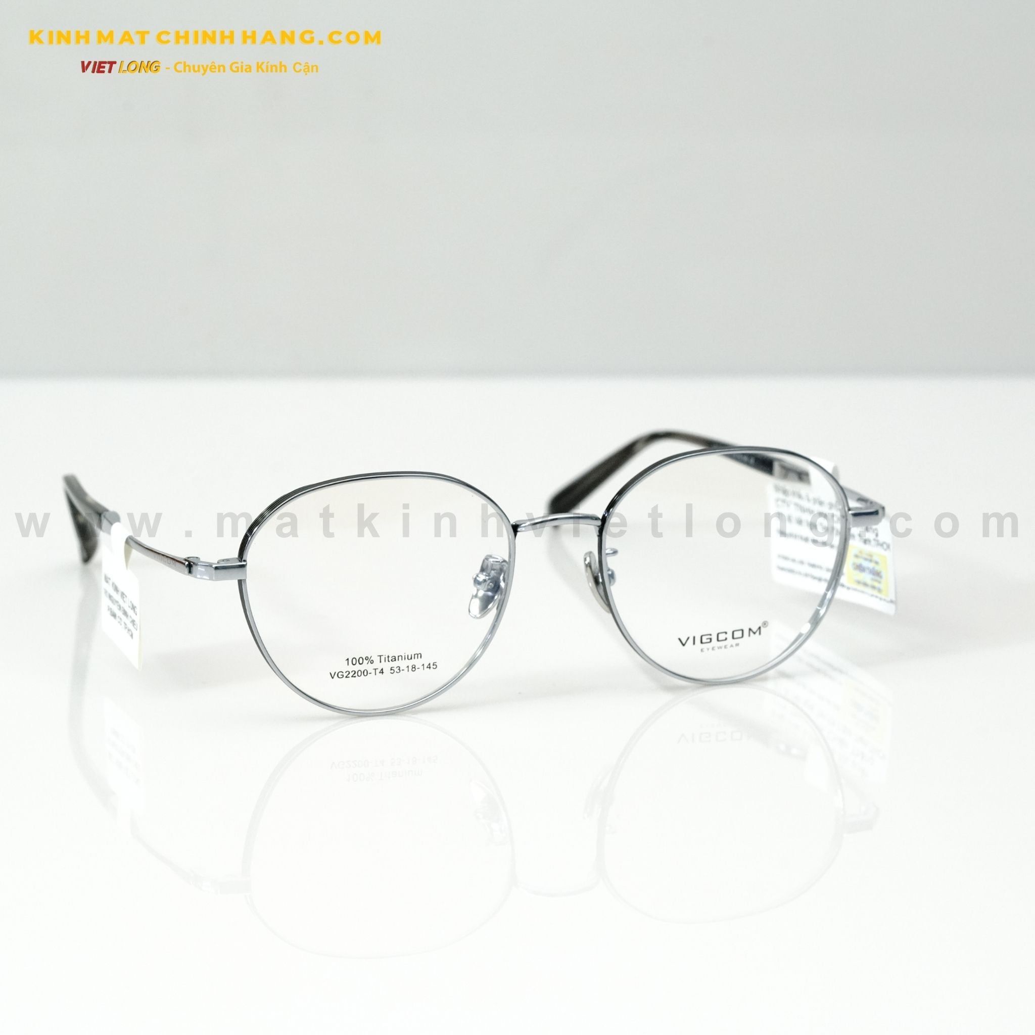  GỌNG KÍNH VIGCOM VG2200-T4 53-18 