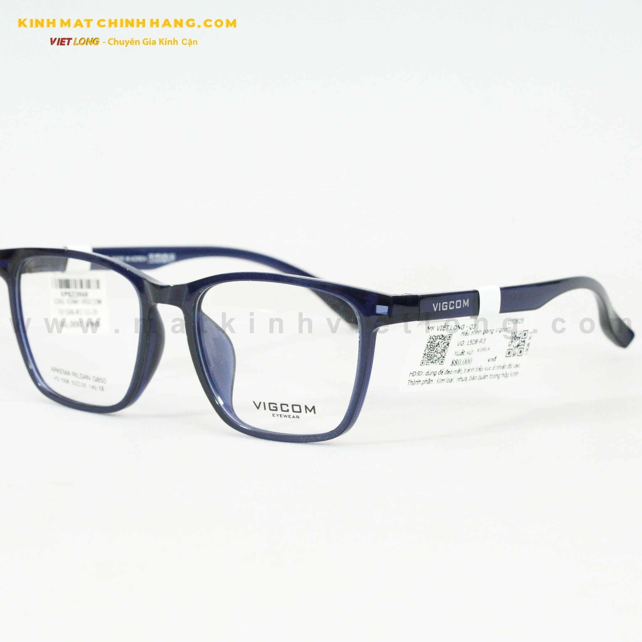  GỌNG KÍNH VIGCOM VG1508-R3 53-20 