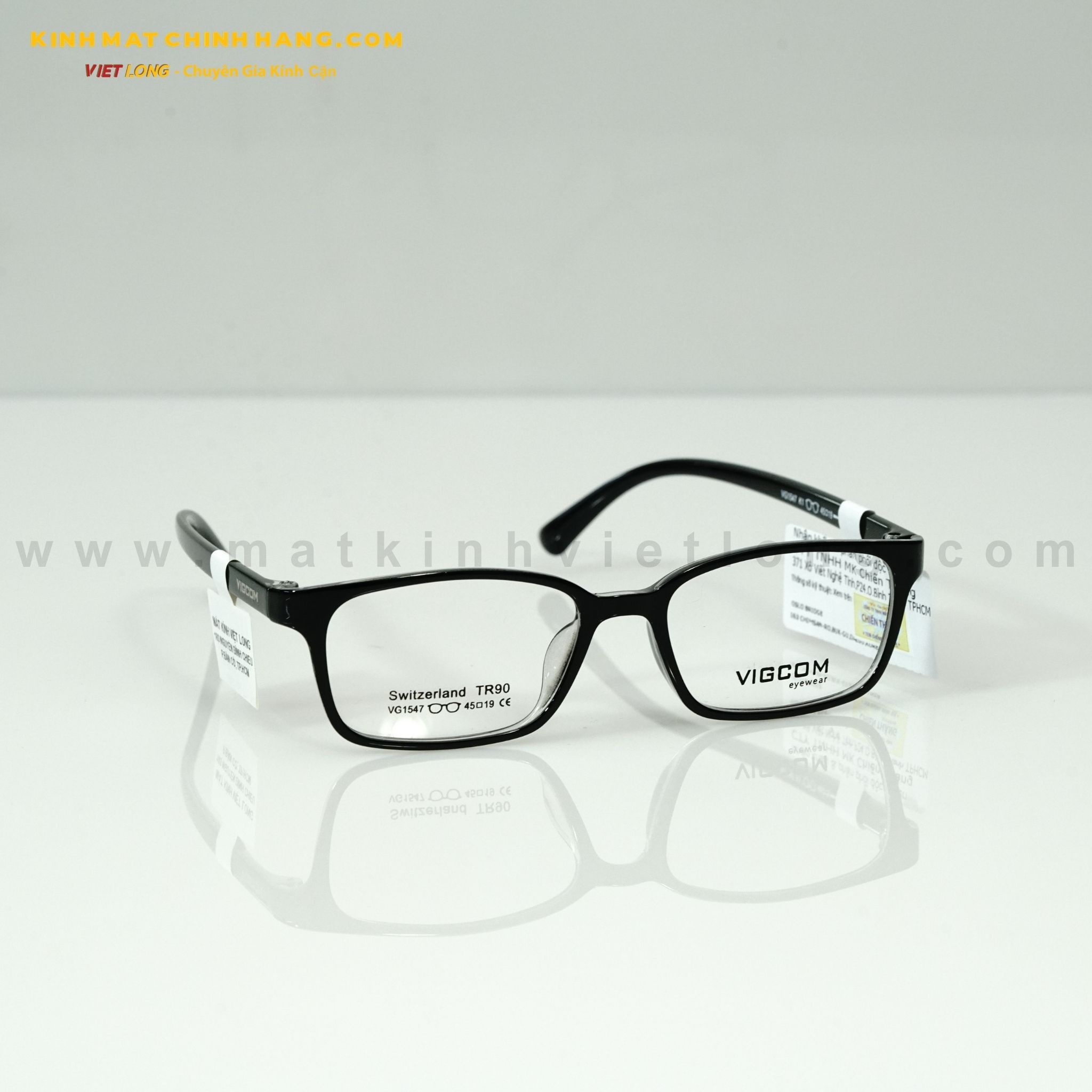 GỌNG KÍNH VIGCOM VG1547-K1 45-19 