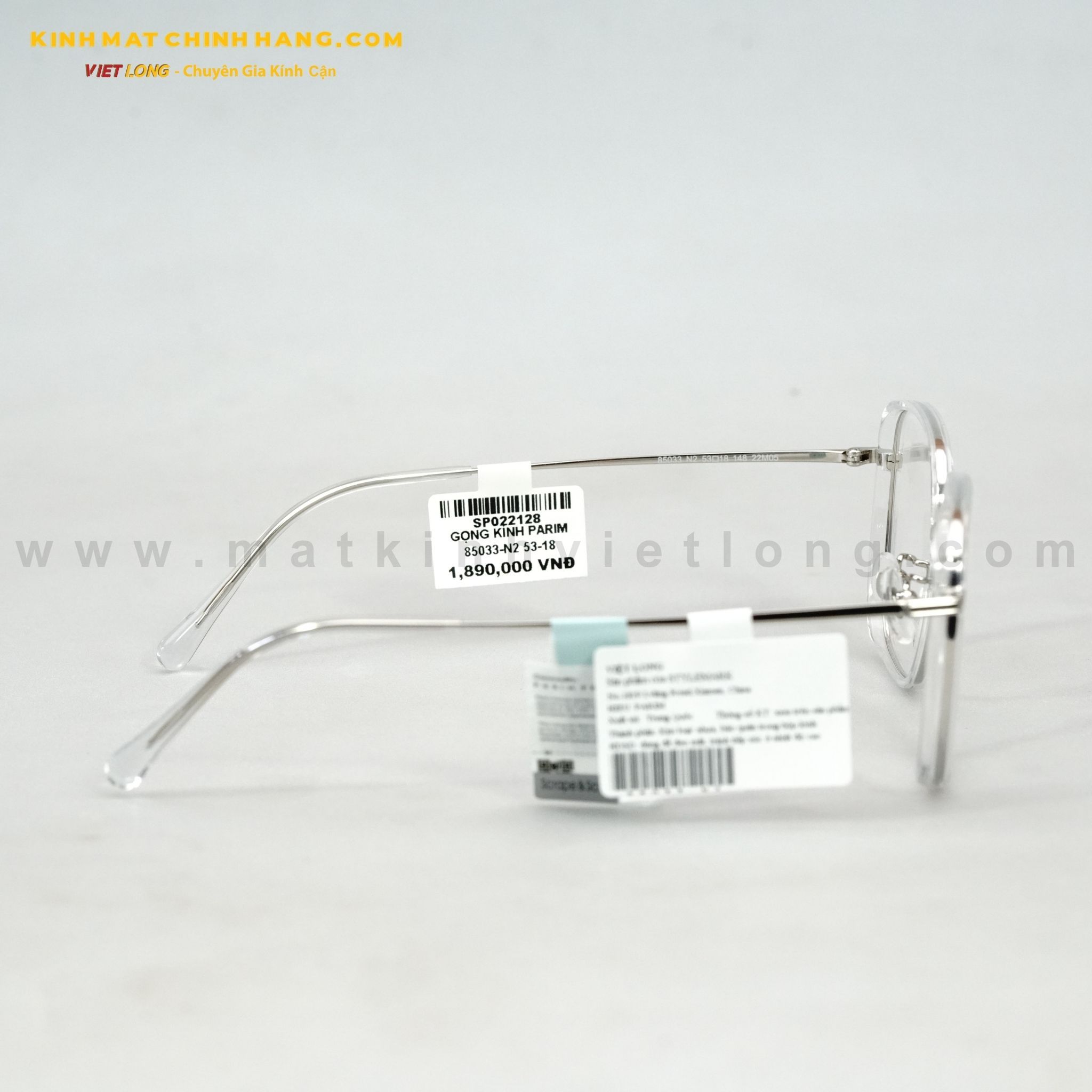  GỌNG KÍNH PARIM 85033-N2 53-18 