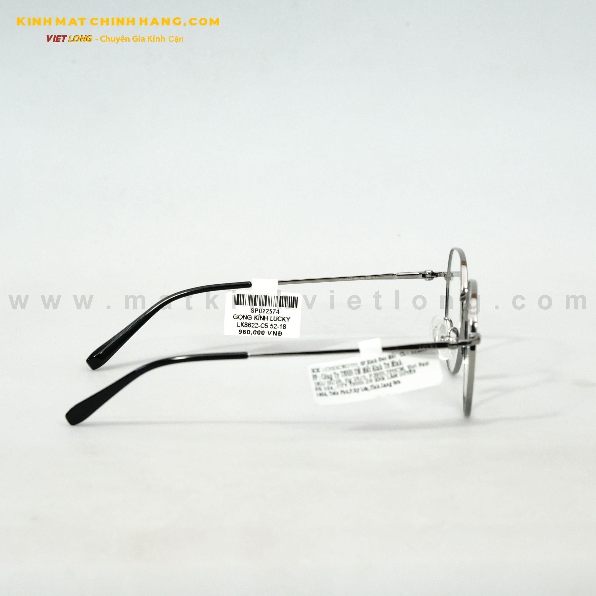  GỌNG KÍNH LUCKY LK8622-C5 52-18 