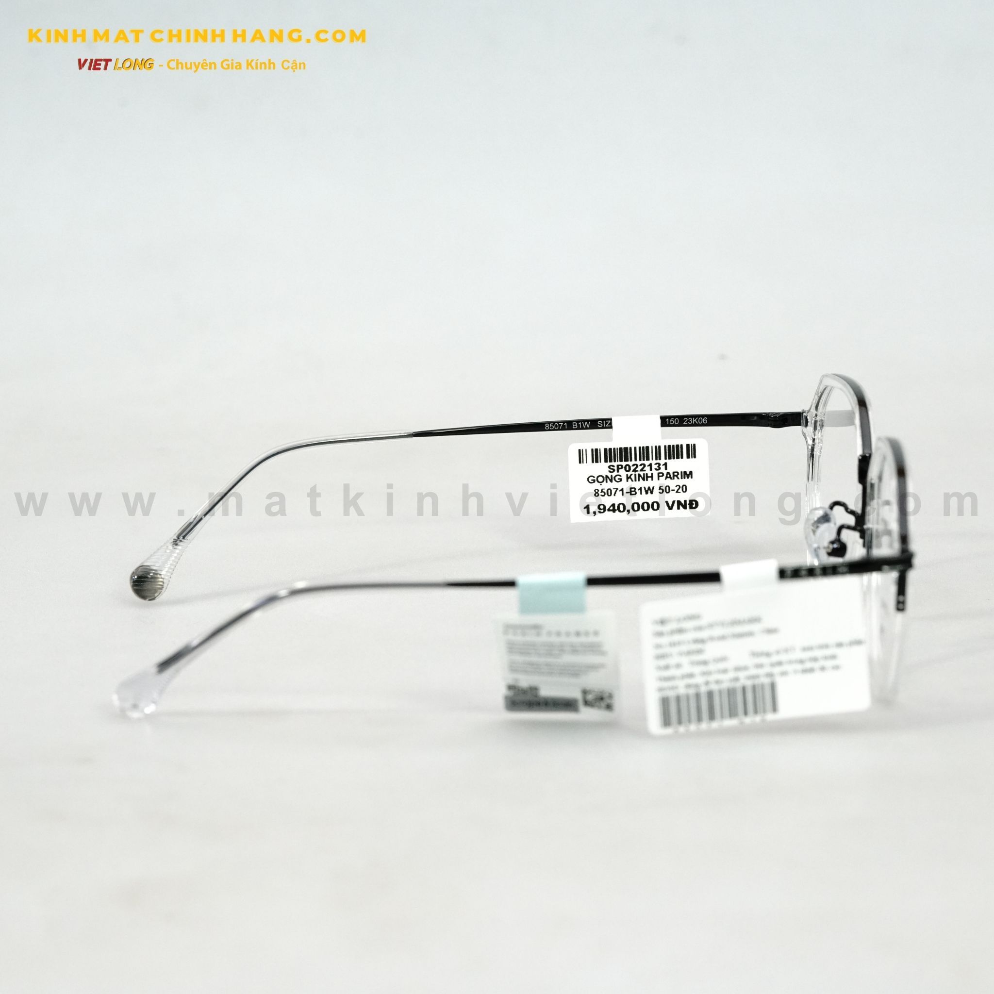  GỌNG KÍNH PARIM 85071-B1W 50-20 