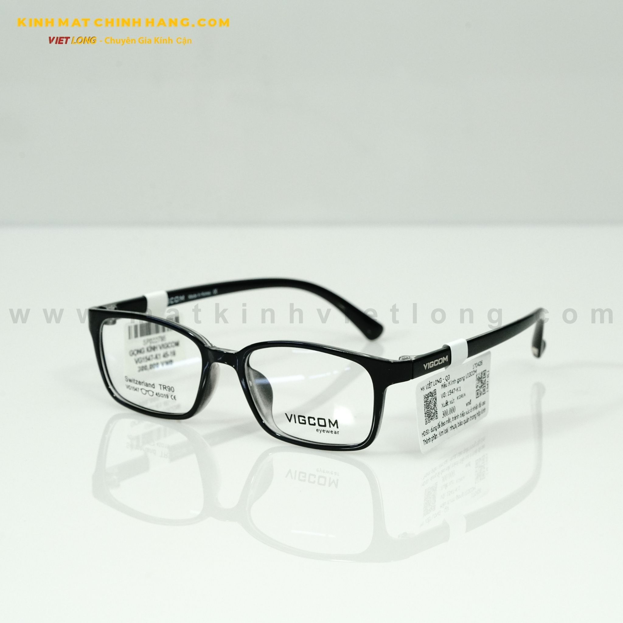  GỌNG KÍNH VIGCOM VG1547-K1 45-19 