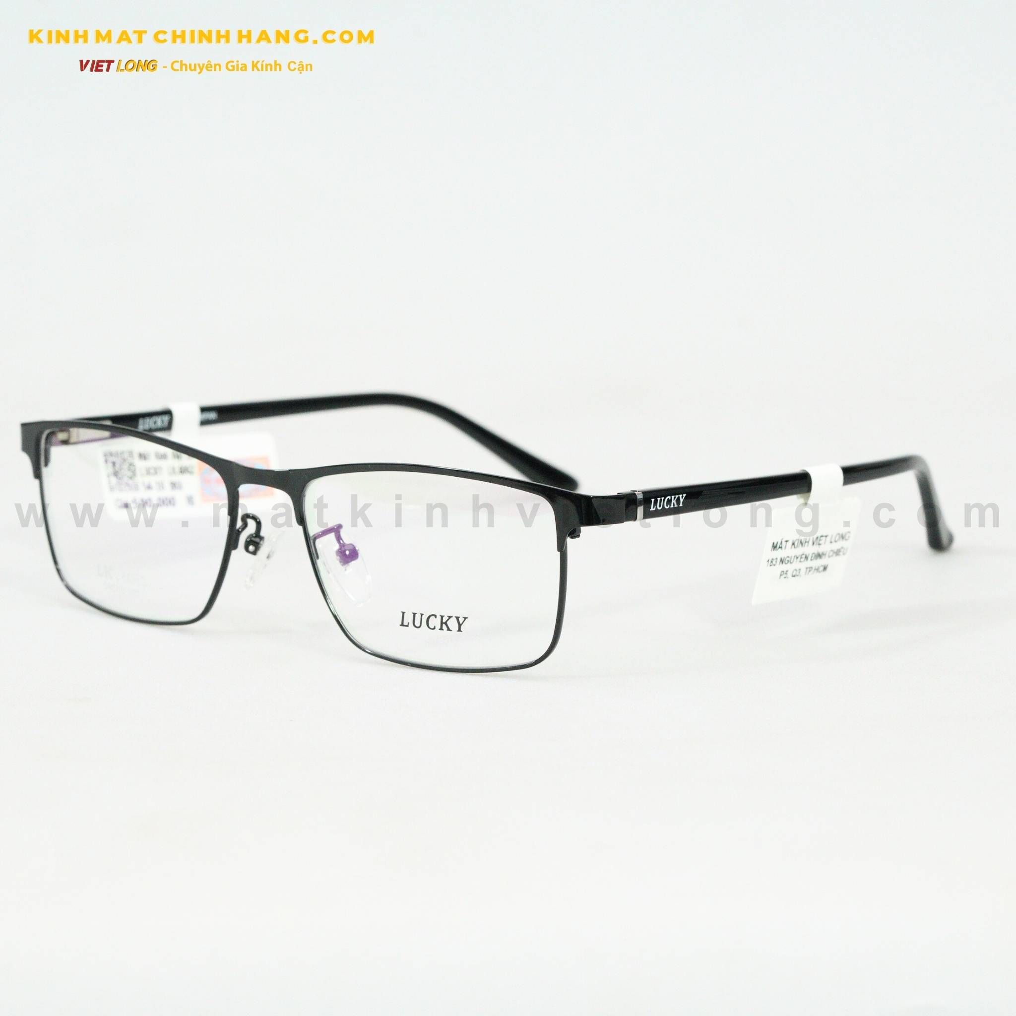  GỌNG KÍNH LUCKY LK6062-BKA 54-16 