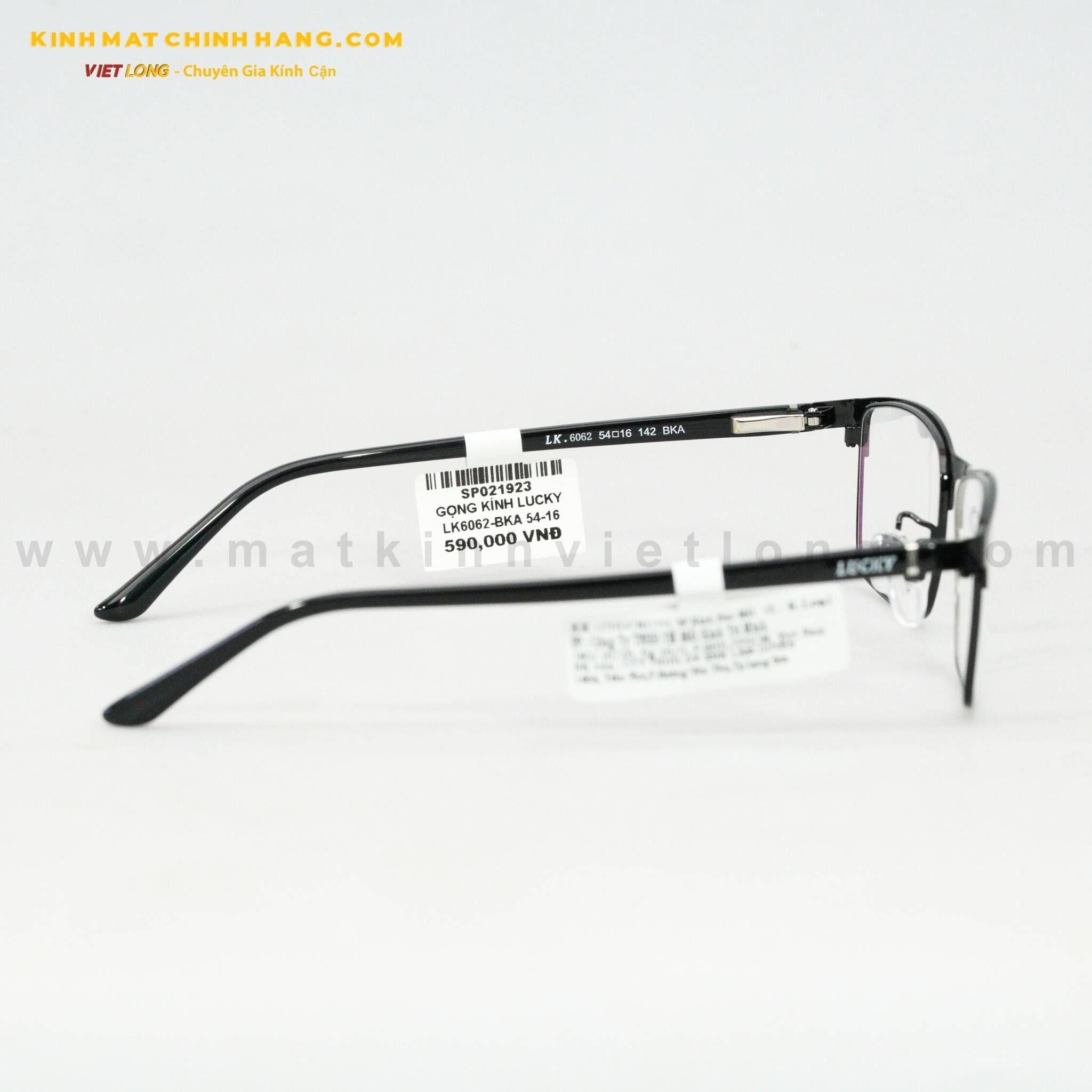  GỌNG KÍNH LUCKY LK6062-BKA 54-16 