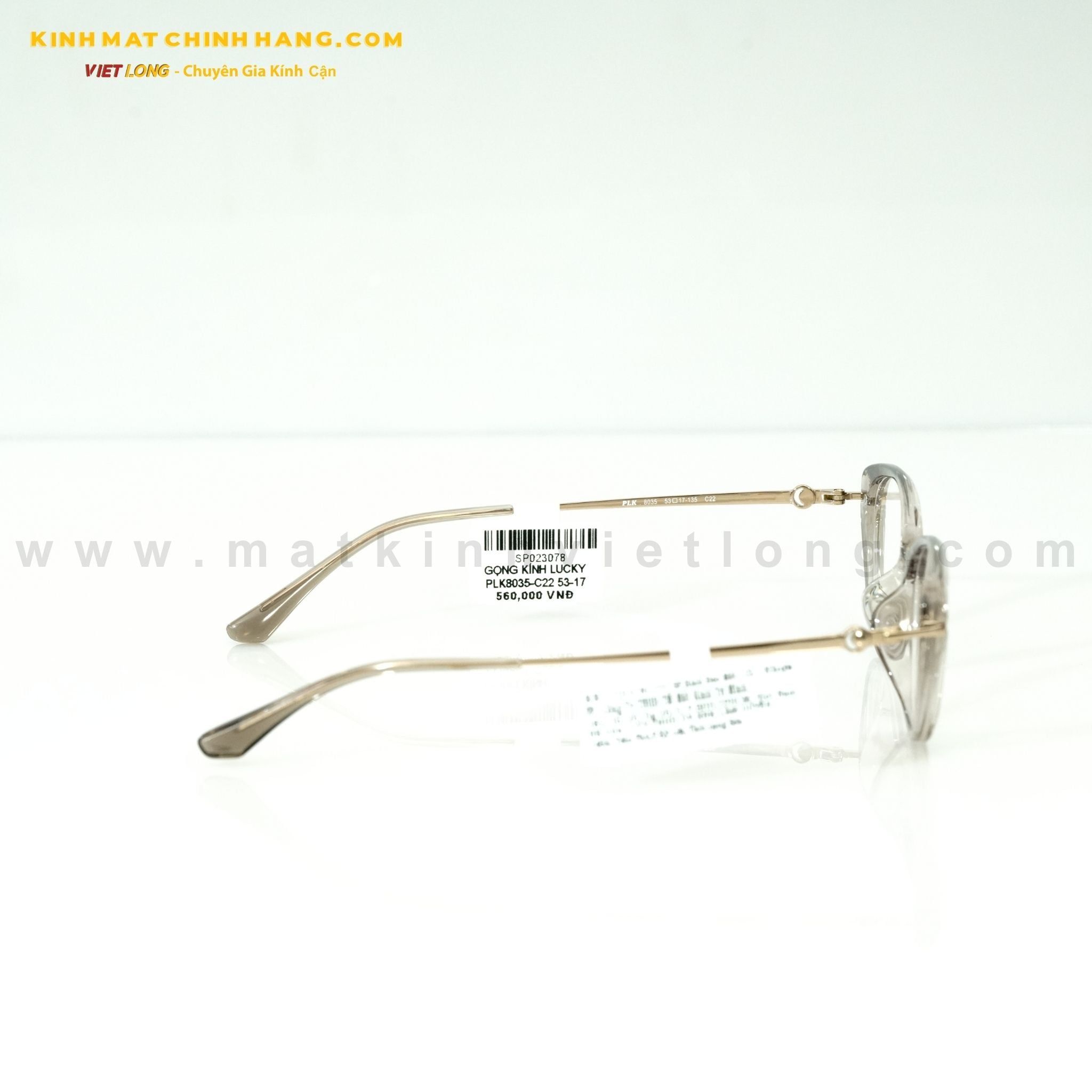  GỌNG KÍNH LUCKY PLK8035-C22 53-17 