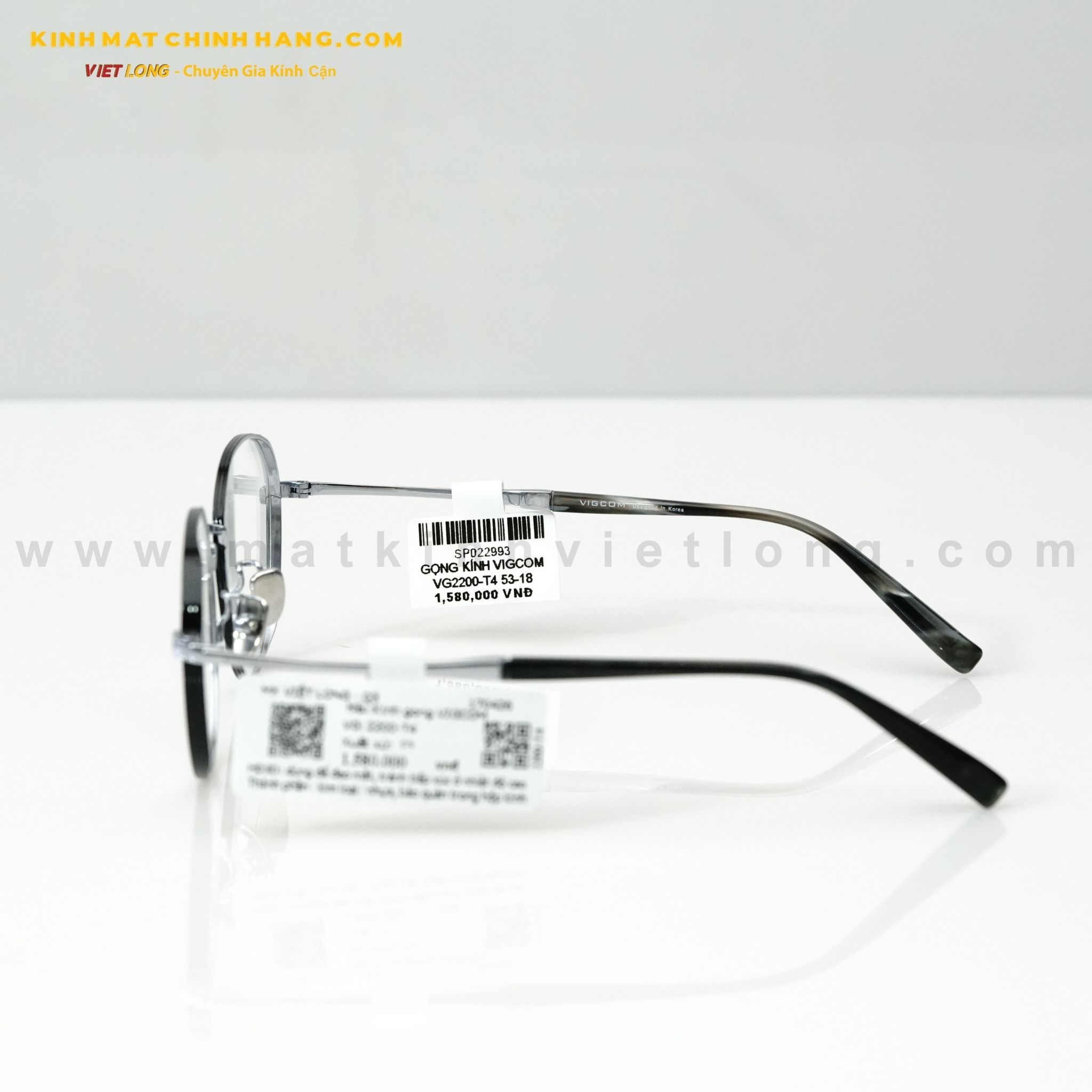  GỌNG KÍNH VIGCOM VG2200-T4 53-18 