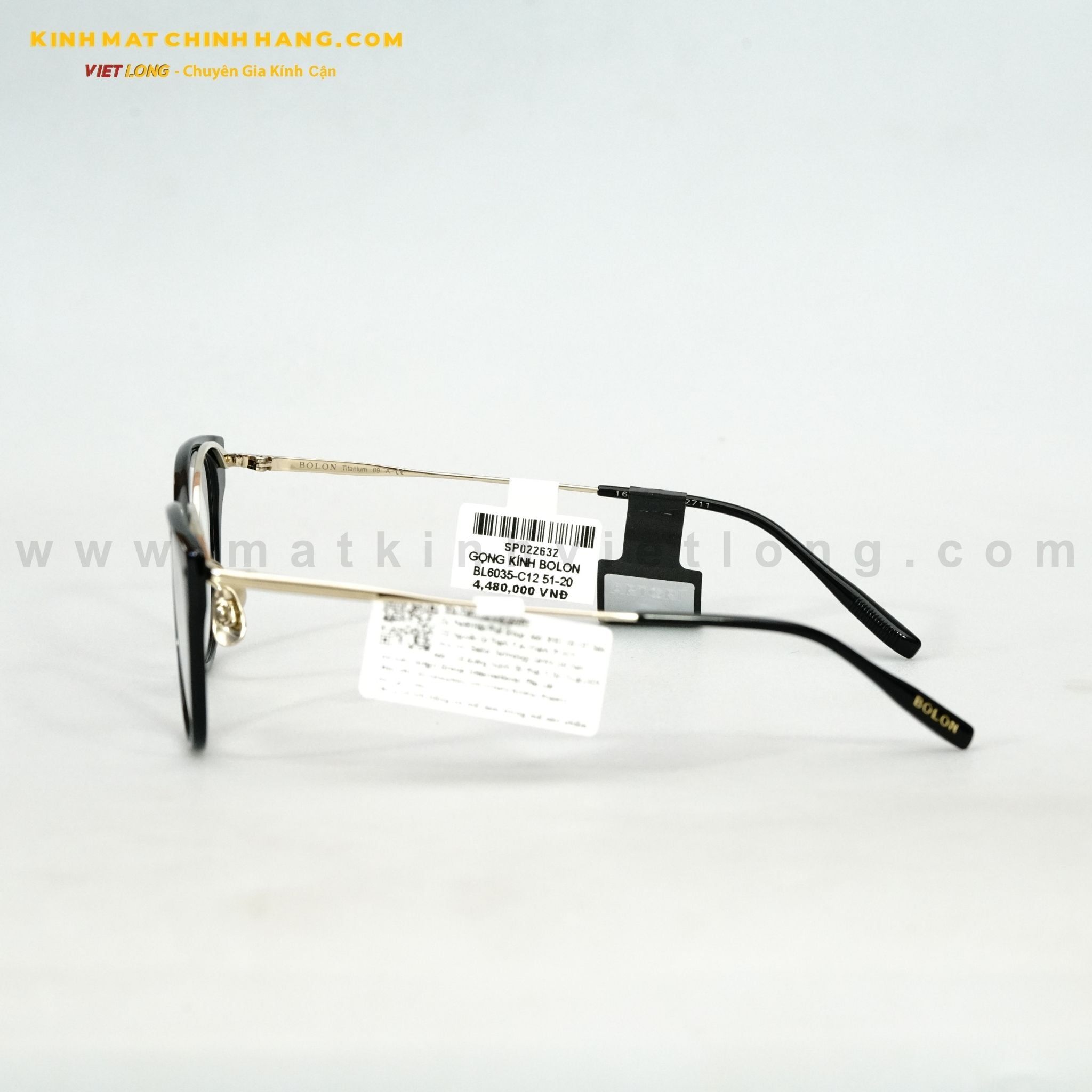 GỌNG KÍNH BOLON BL6035-C12 51-20 