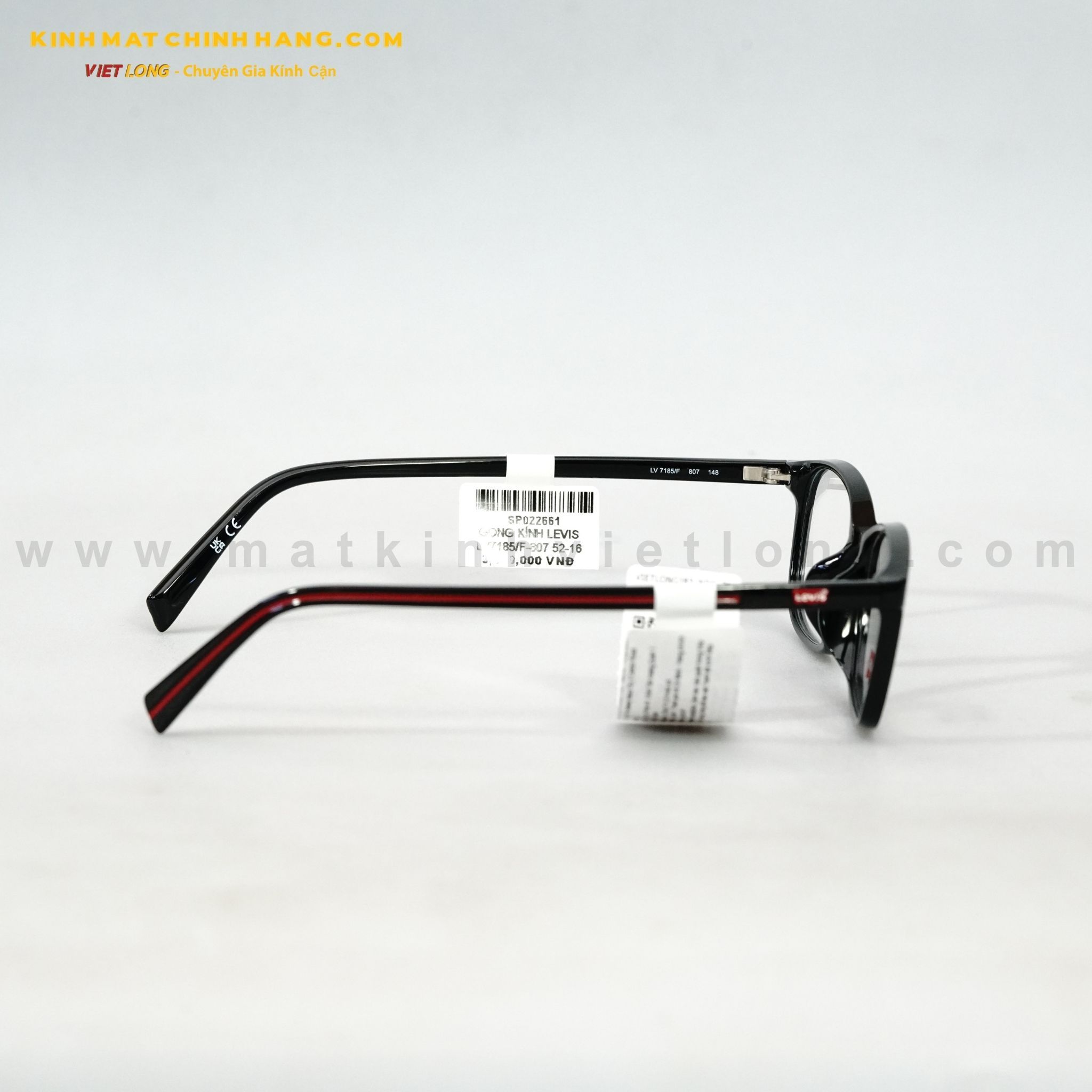  GỌNG KÍNH LEVIS LV7185/F-807 52-16 