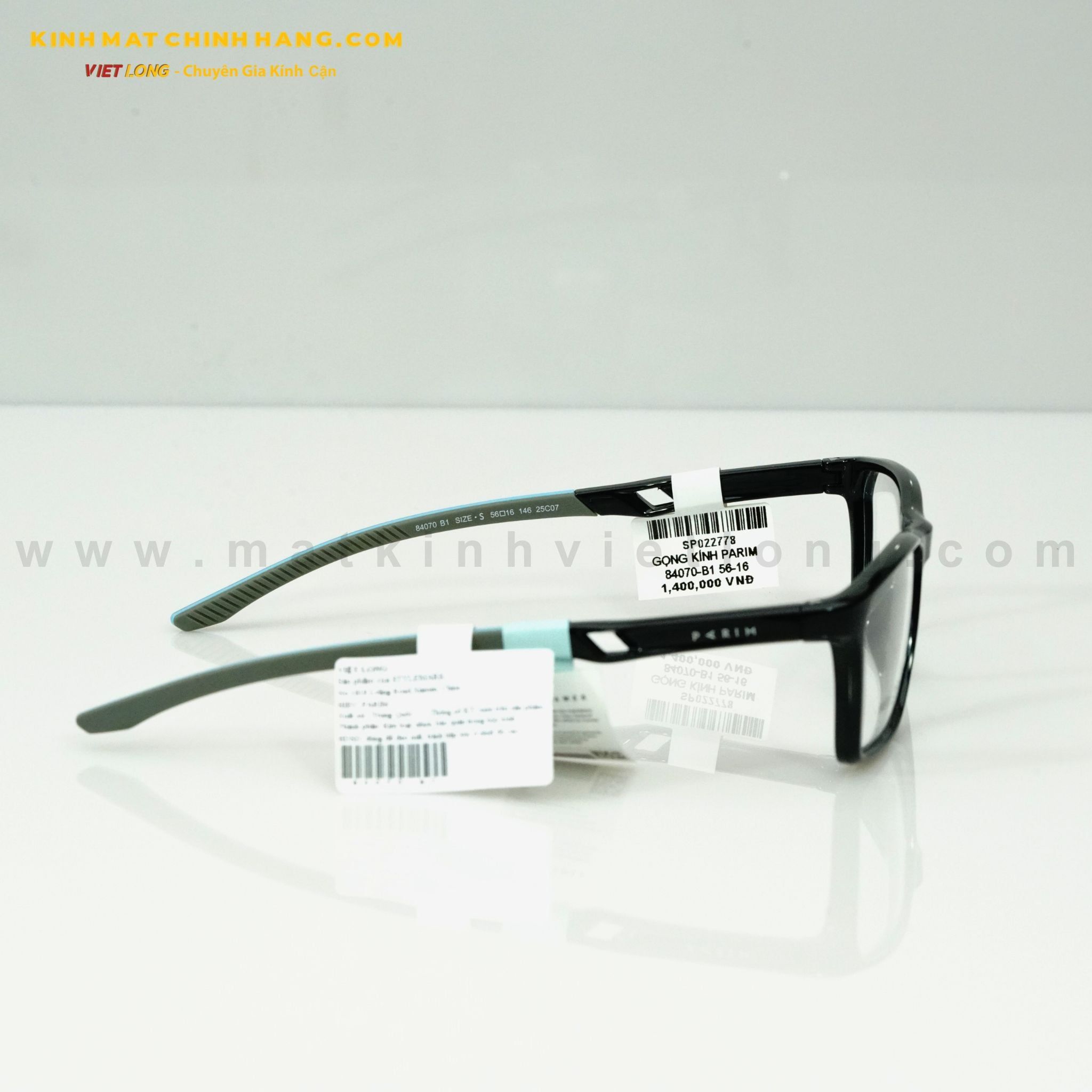  GỌNG KÍNH PARIM 84070-B1 56-16 
