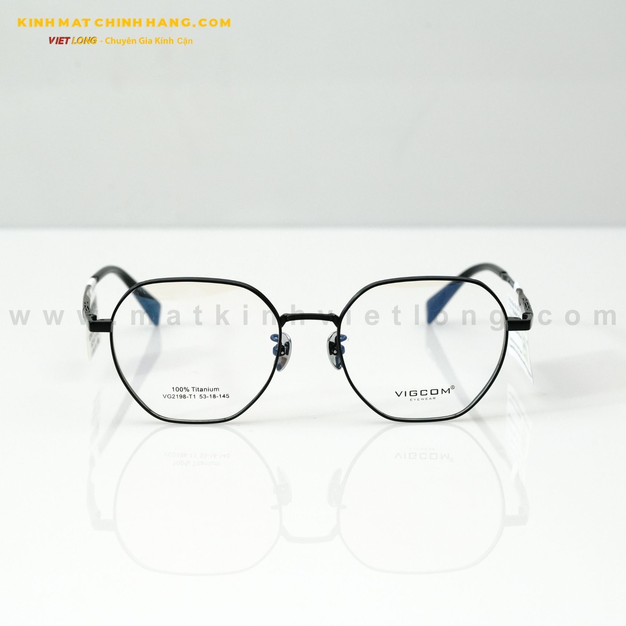  GỌNG KÍNH VIGCOM VG2198-T1 53-18 