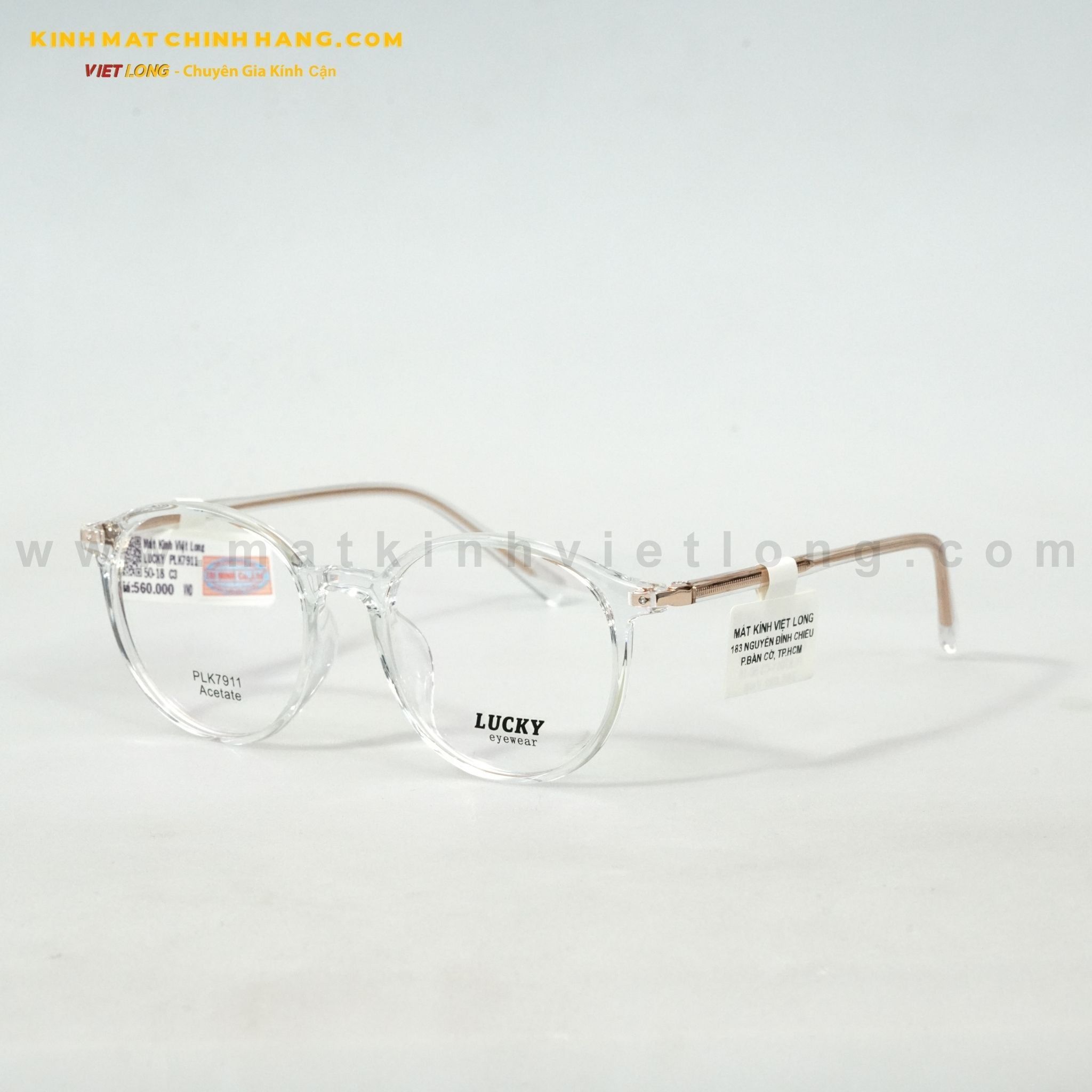  GỌNG KÍNH LUCKY PLK7911-C3 50-18 
