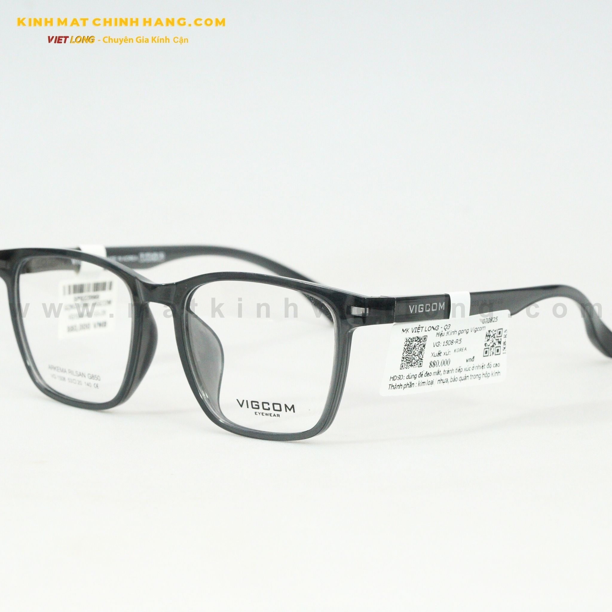 GỌNG KÍNH VIGCOM VG1508-R5 53-20 