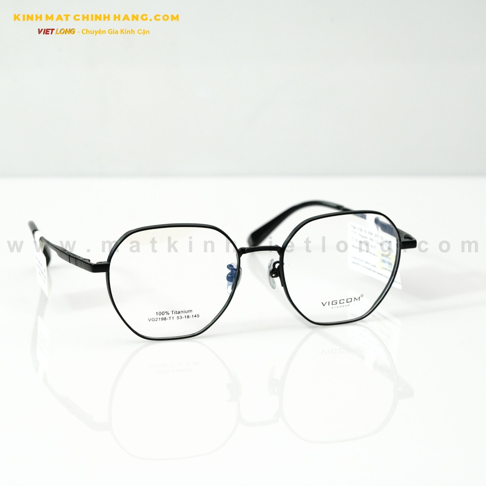  GỌNG KÍNH VIGCOM VG2198-T1 53-18 