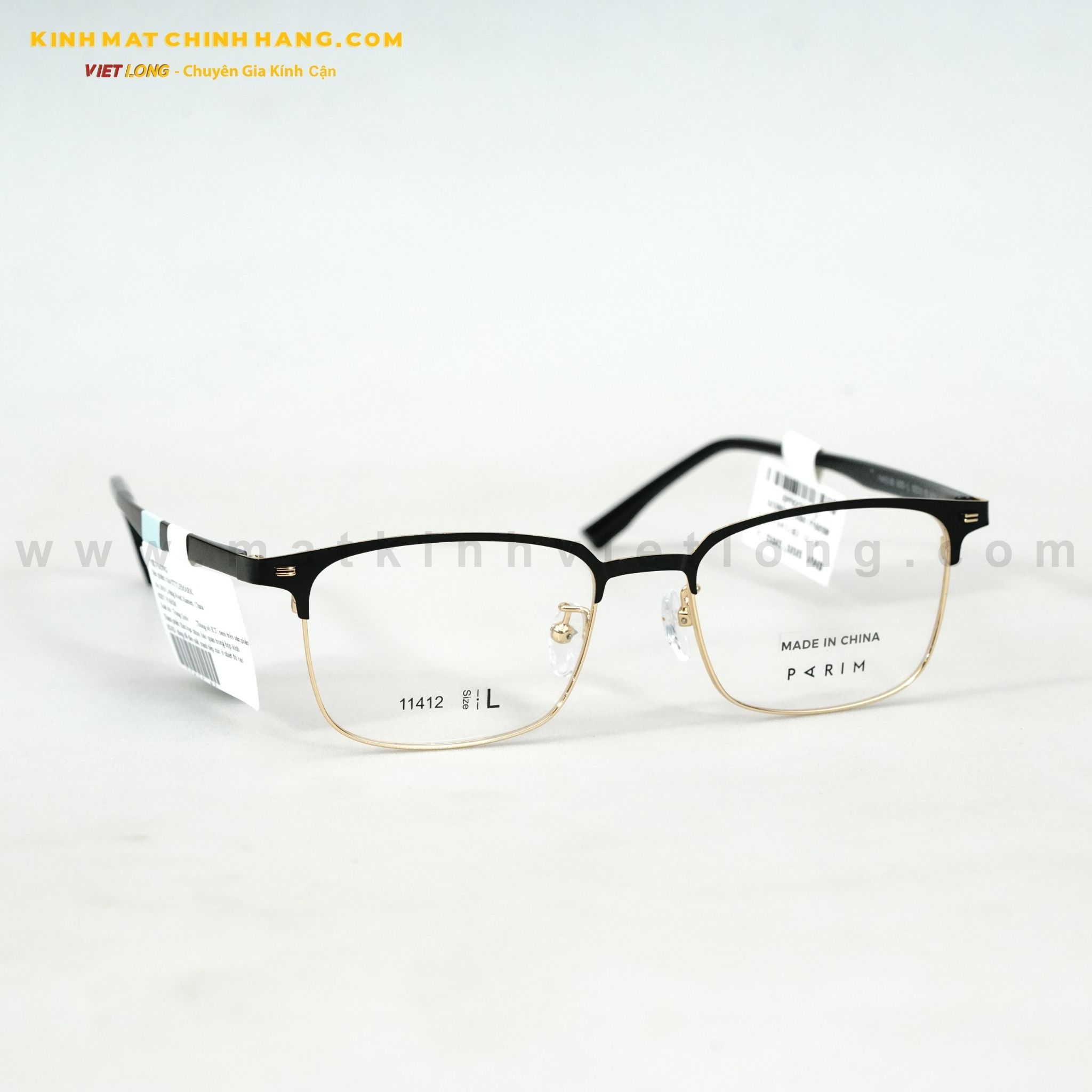  GỌNG KÍNH PARIM 11412-B2 52-18 