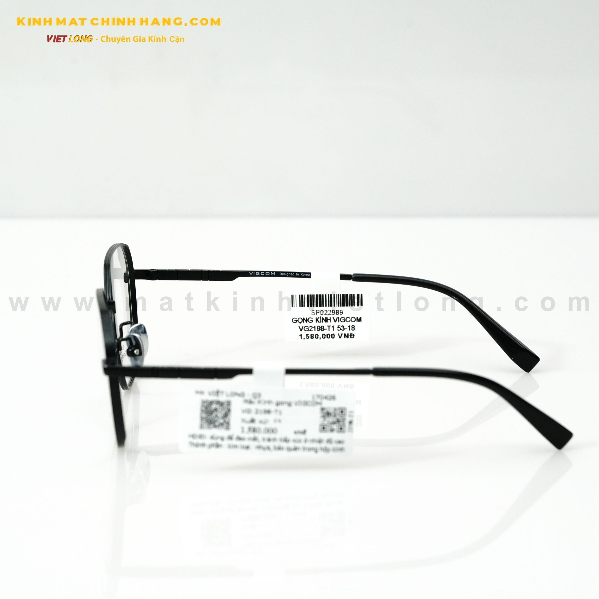  GỌNG KÍNH VIGCOM VG2198-T1 53-18 
