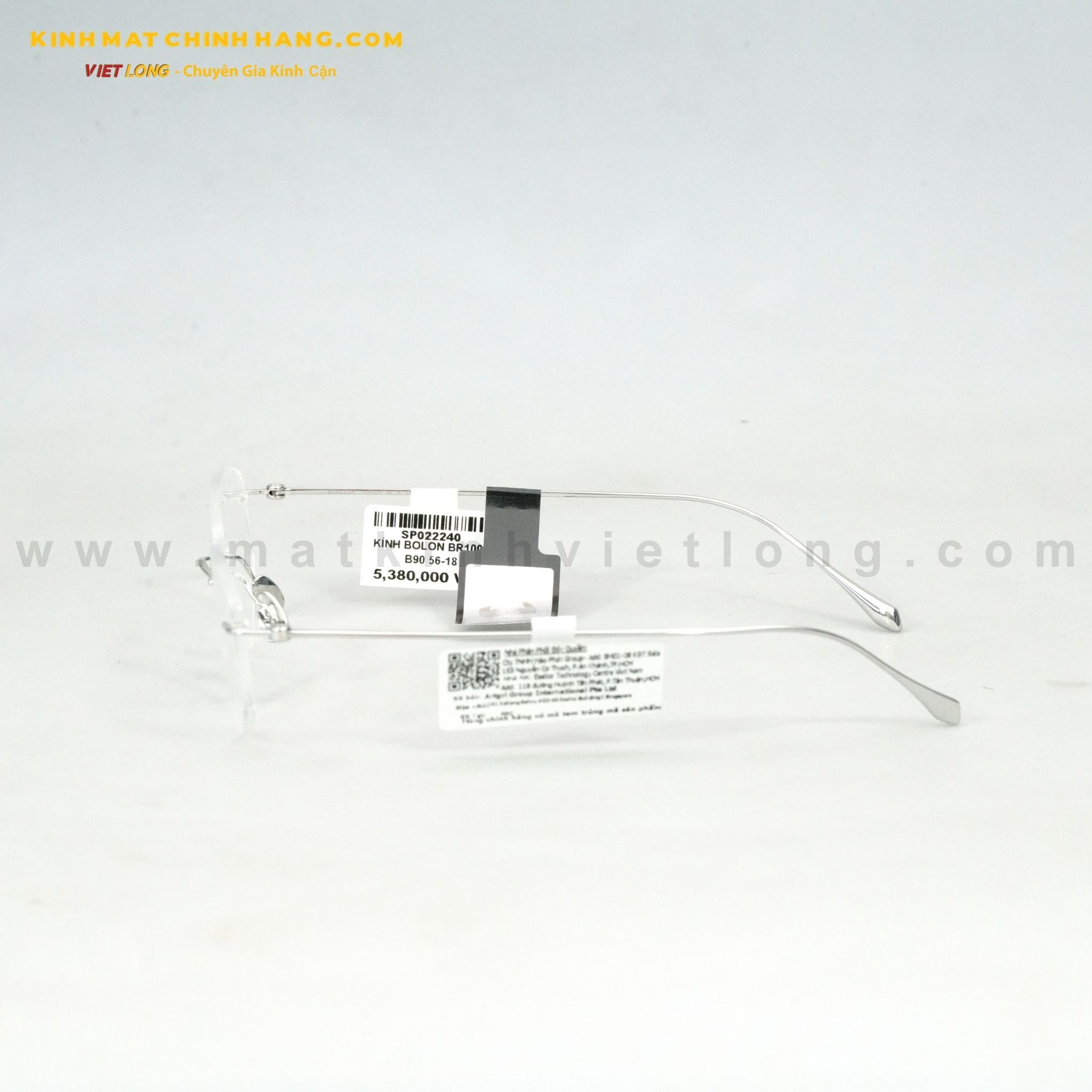  GỌNG KÍNH BOLON BR1002-B90 56-18 