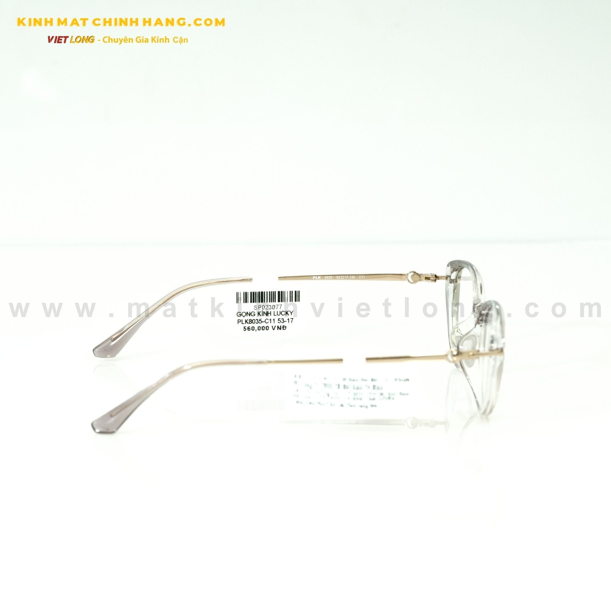  GỌNG KÍNH LUCKY PLK8035-C11 53-17 