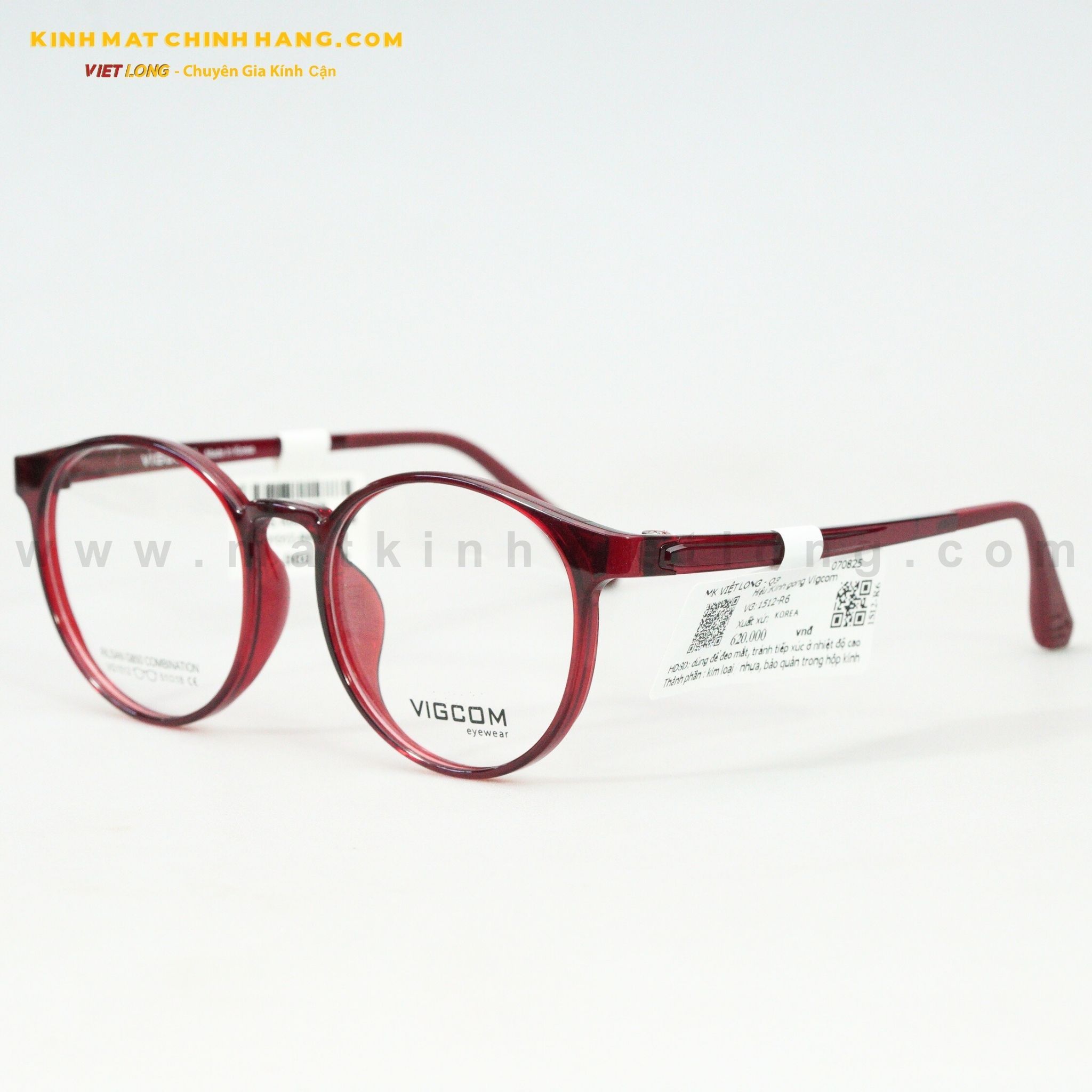  GỌNG KÍNH VIGCOM VG1512-R6 51-18 