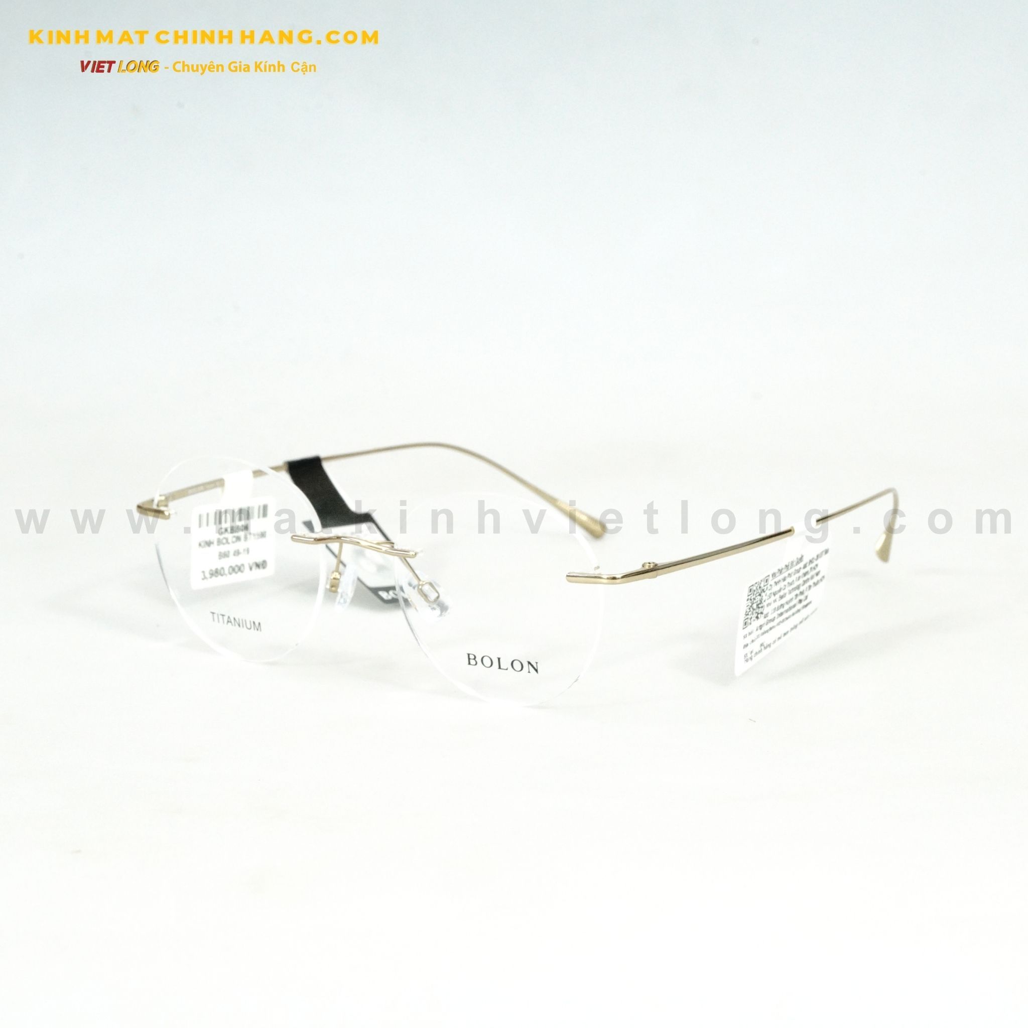  GỌNG KÍNH BOLON BT1590 - B60 49-19 