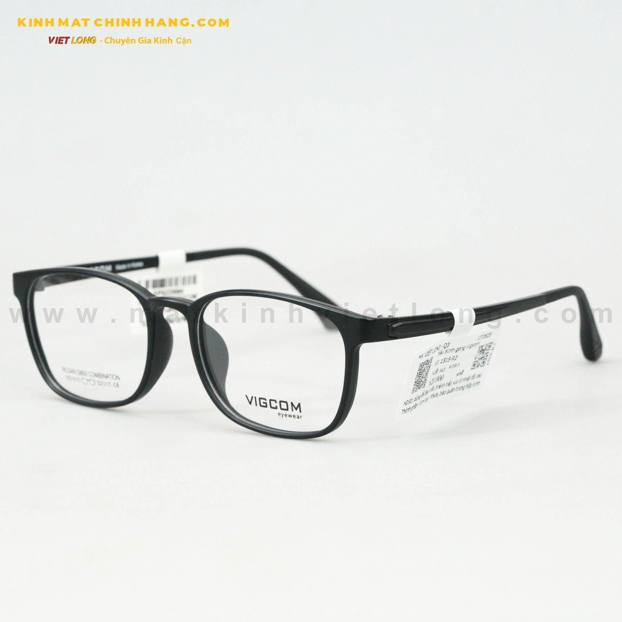  GỌNG KÍNH VIGCOM VG1515-R2 52-17 