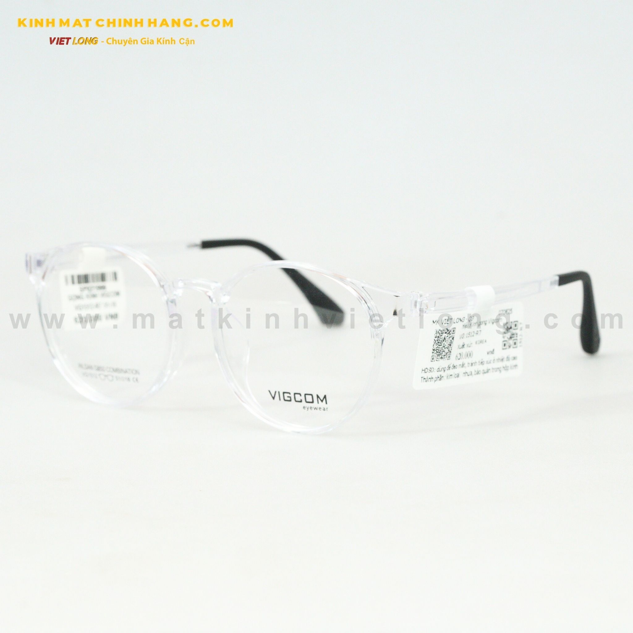  GỌNG KÍNH VIGCOM VG1512-R7 51-18 