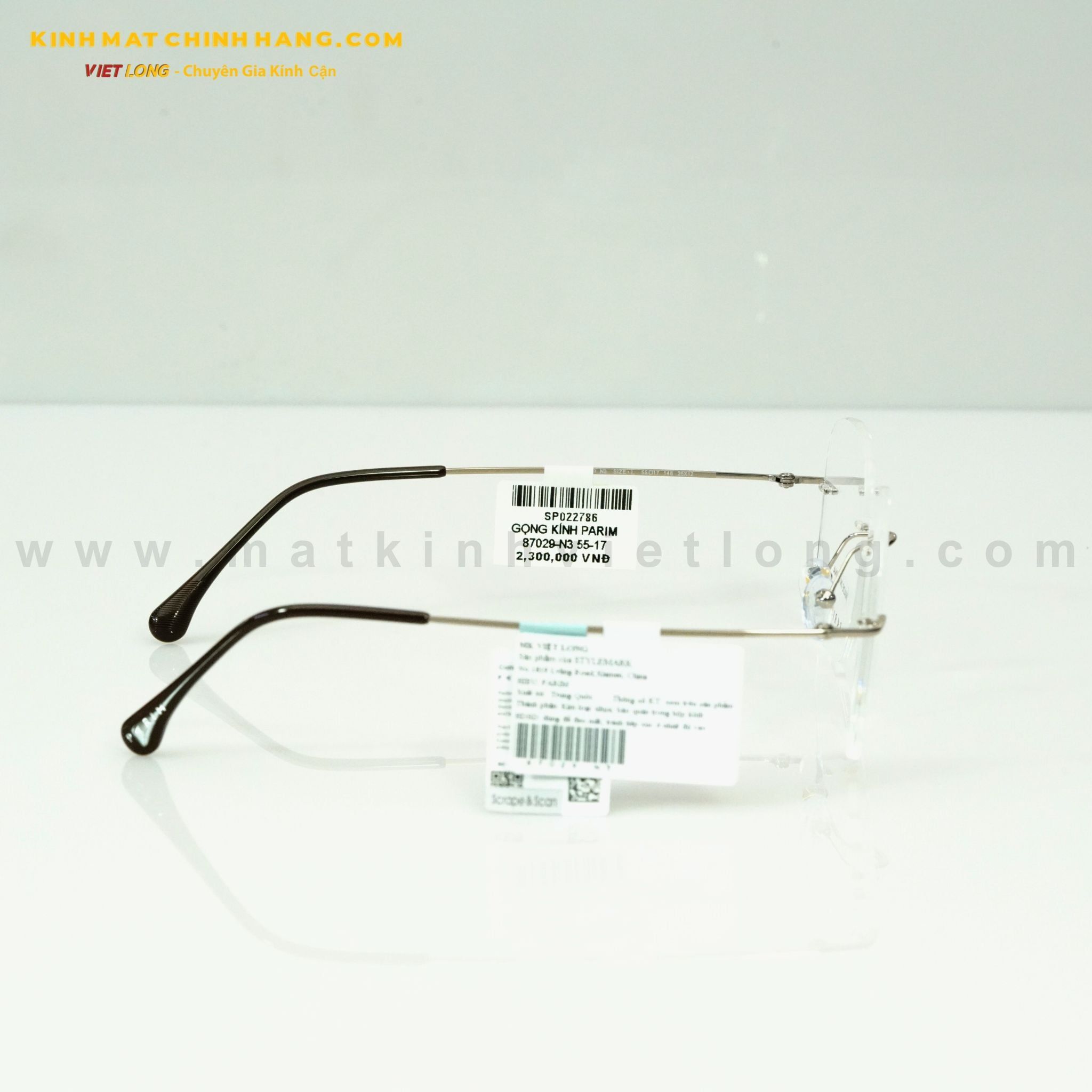  GỌNG KÍNH PARIM 87029-N3 55-17 