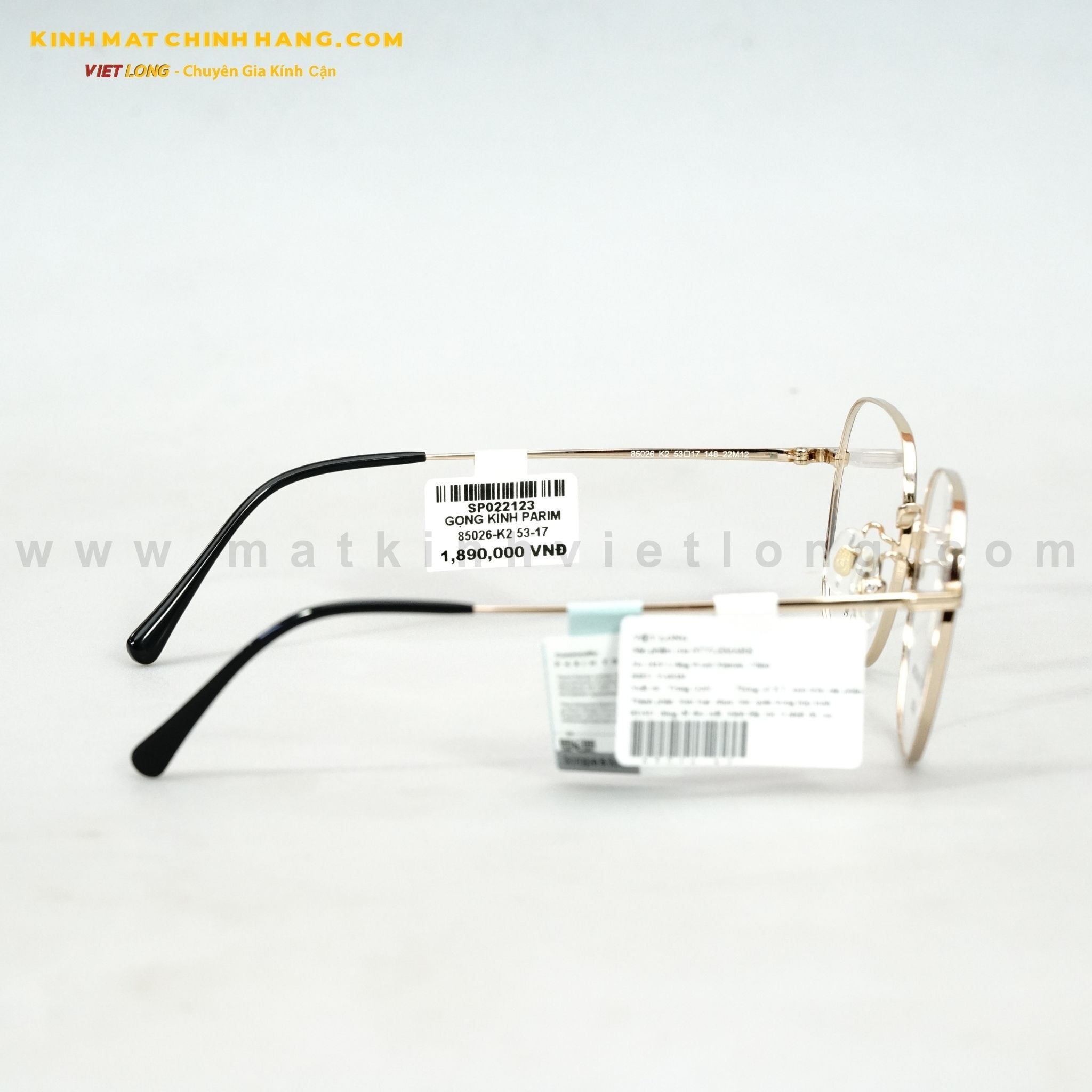  GỌNG KÍNH PARIM 85026-K2 53-17 