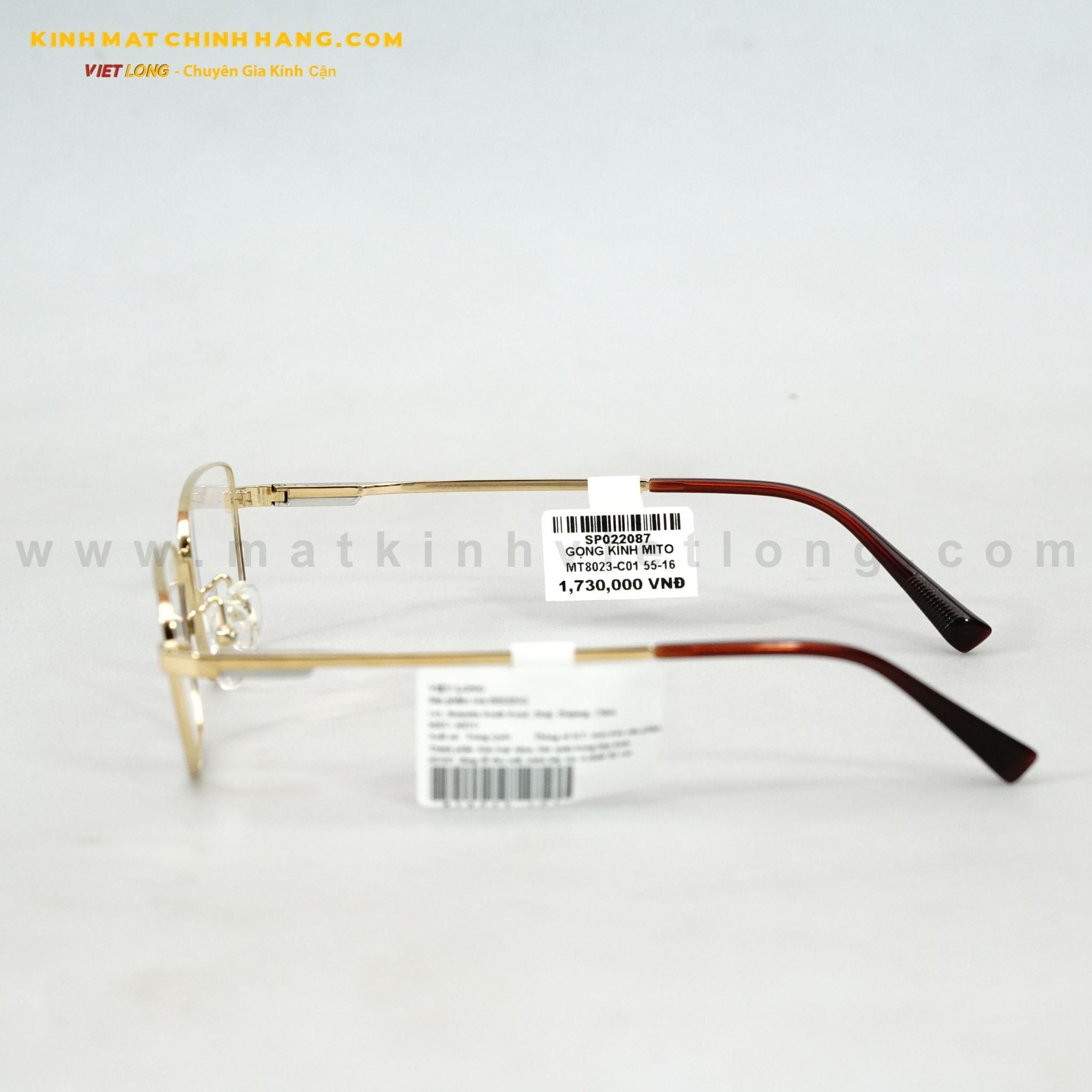  GỌNG KÍNH MITO MT8023-C01 55-16 