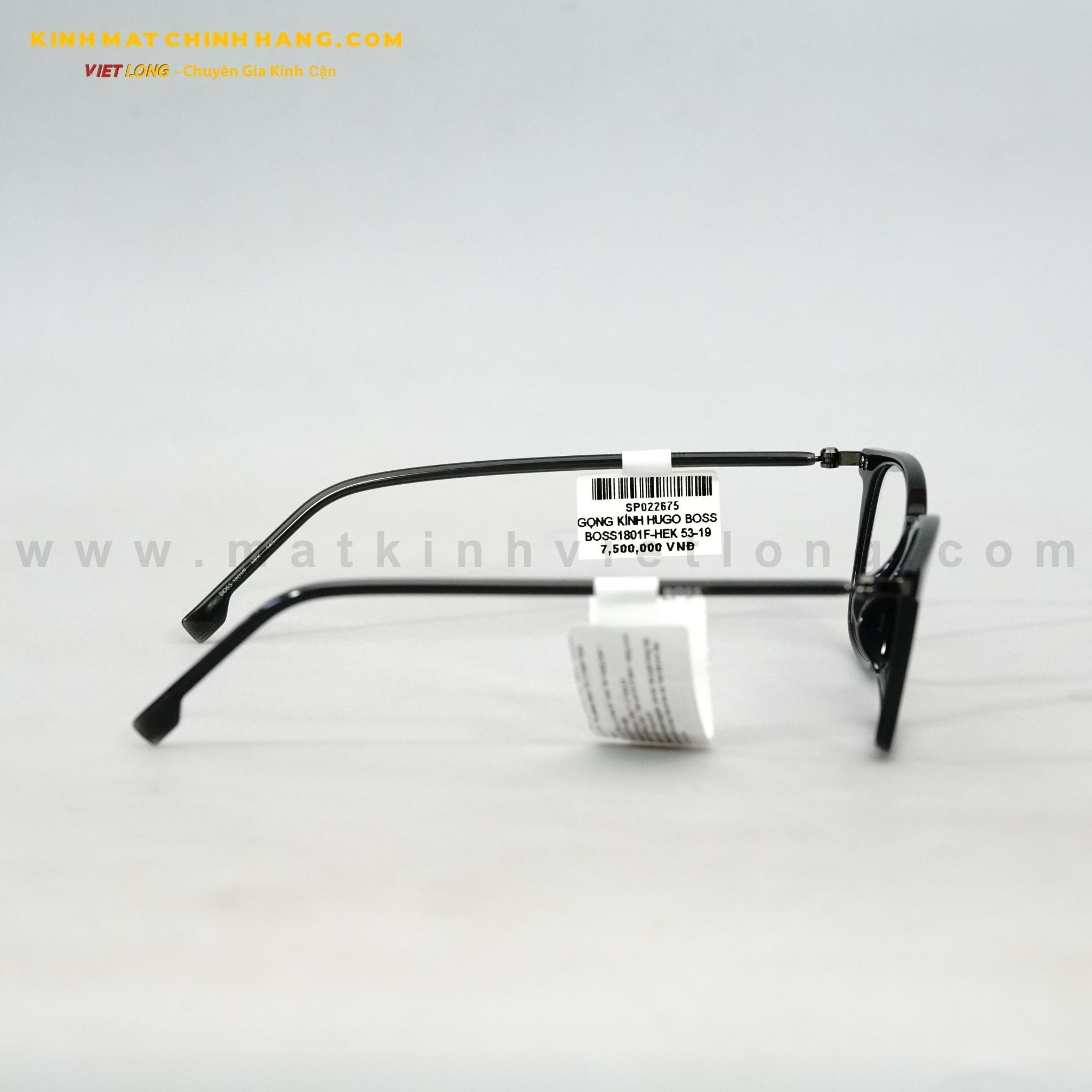  GỌNG KÍNH HUGO BOSS BOSS1801F-HEK 53-19 