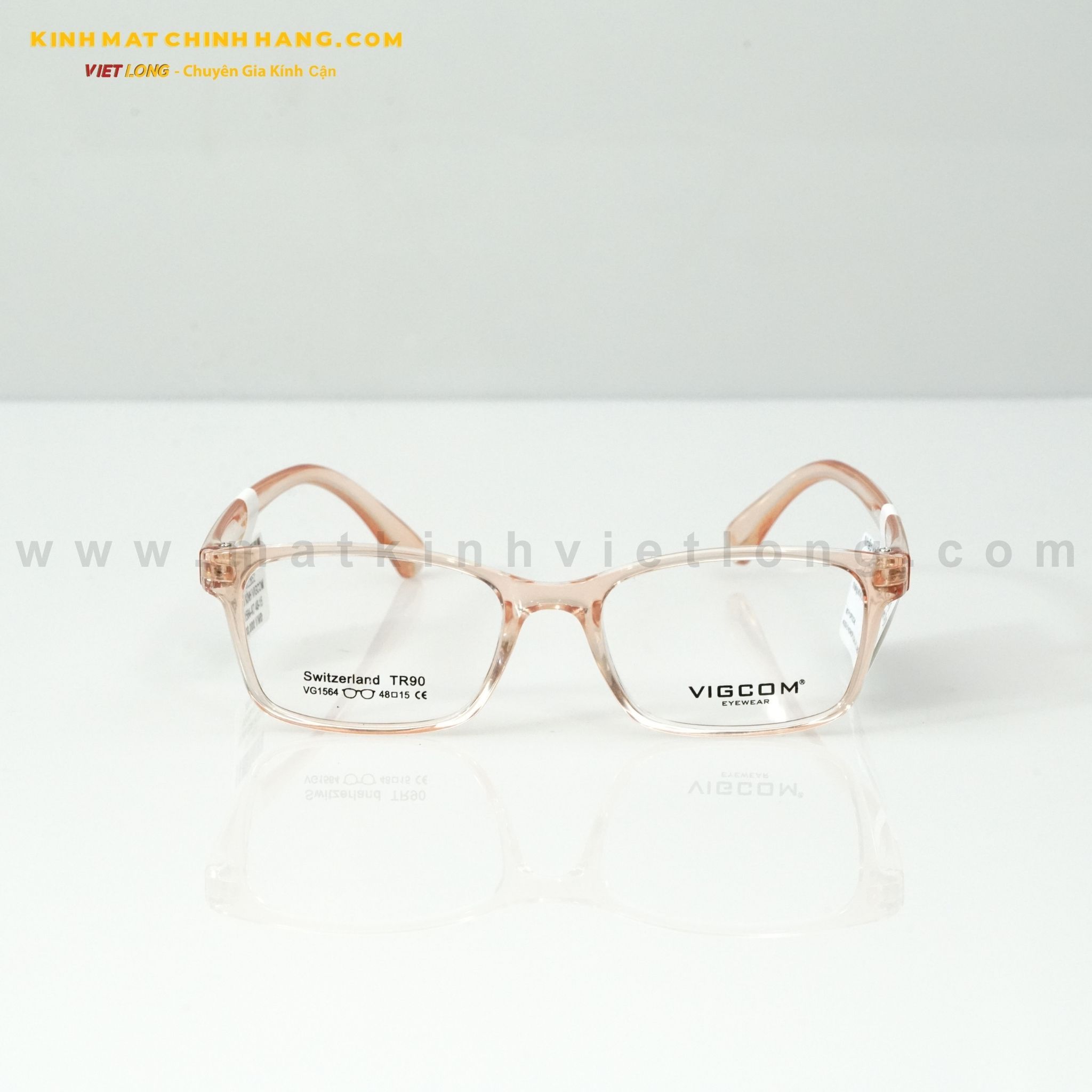  GỌNG KÍNH VIGCOM VG1564-K7 48-15 