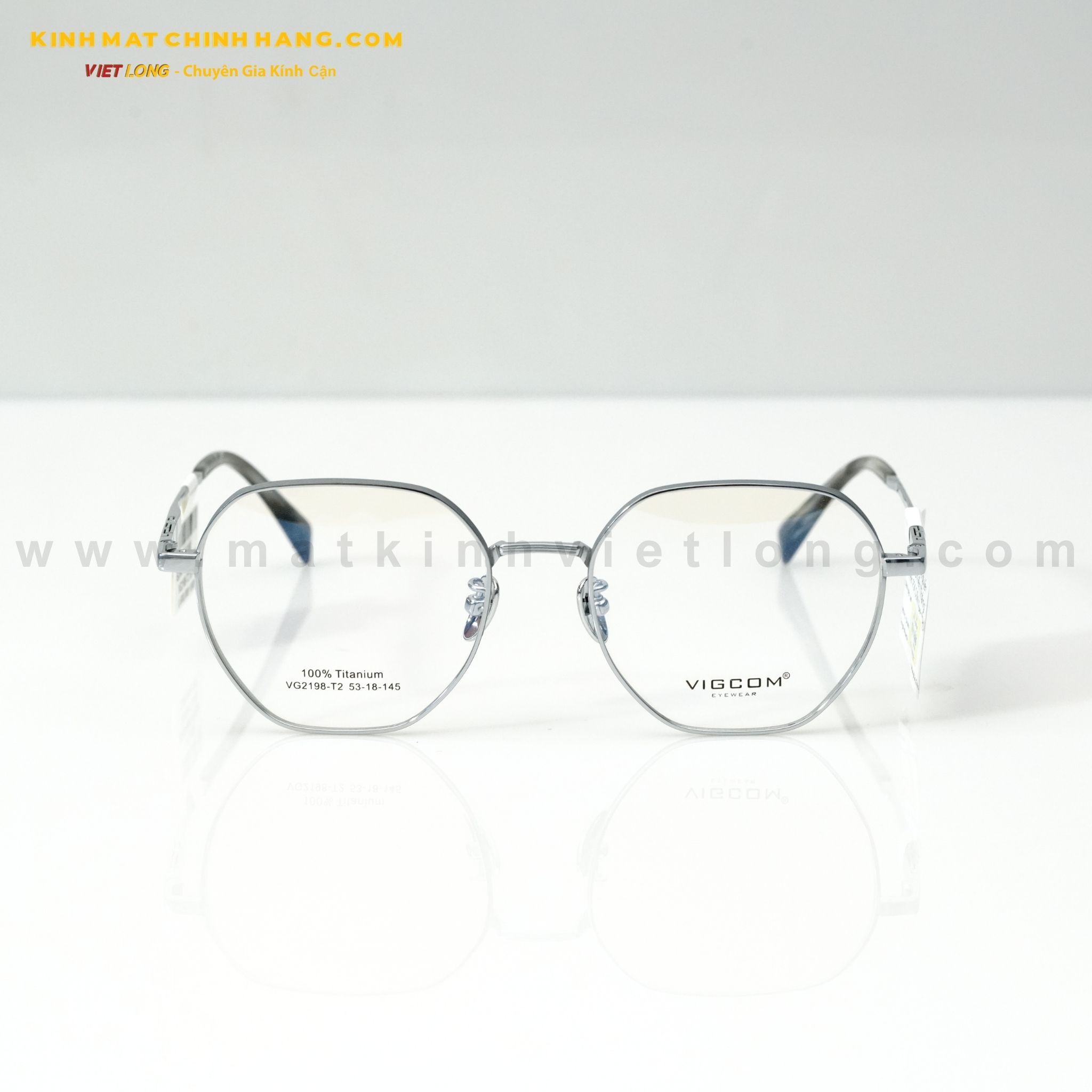 GỌNG KÍNH VIGCOM VG2198-T2 53-18 